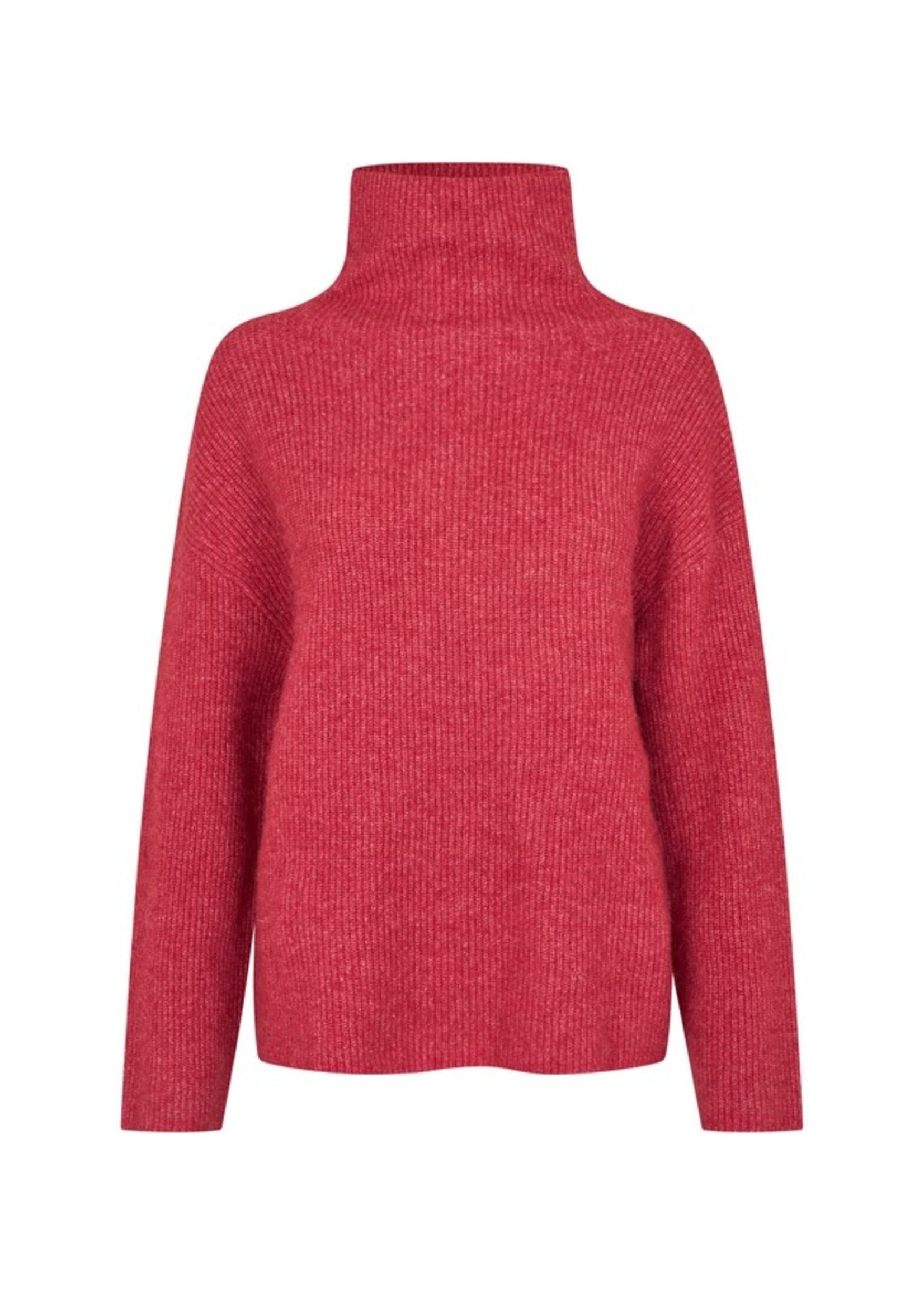 Samsøe Samsøe Sanoris Turtleneck - Earth Red