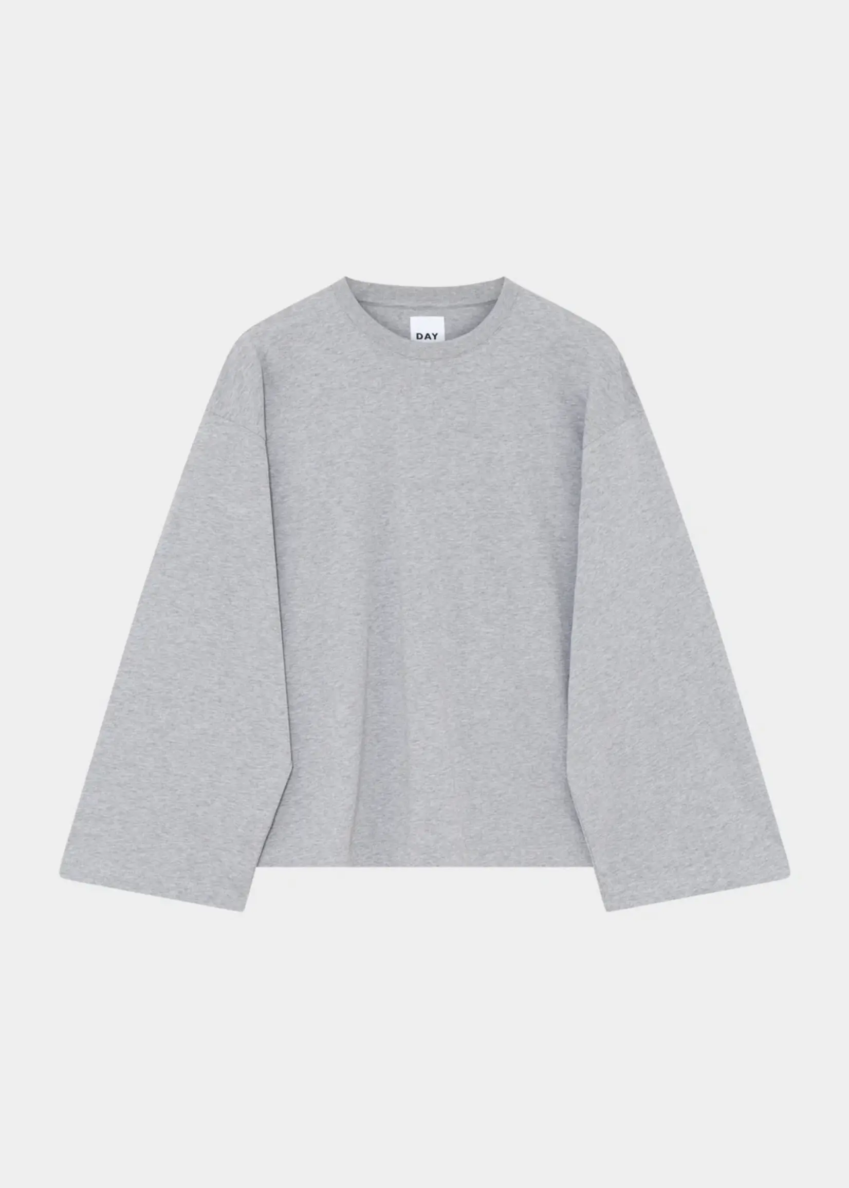 Day Golda - heavy jersey - light grey melange