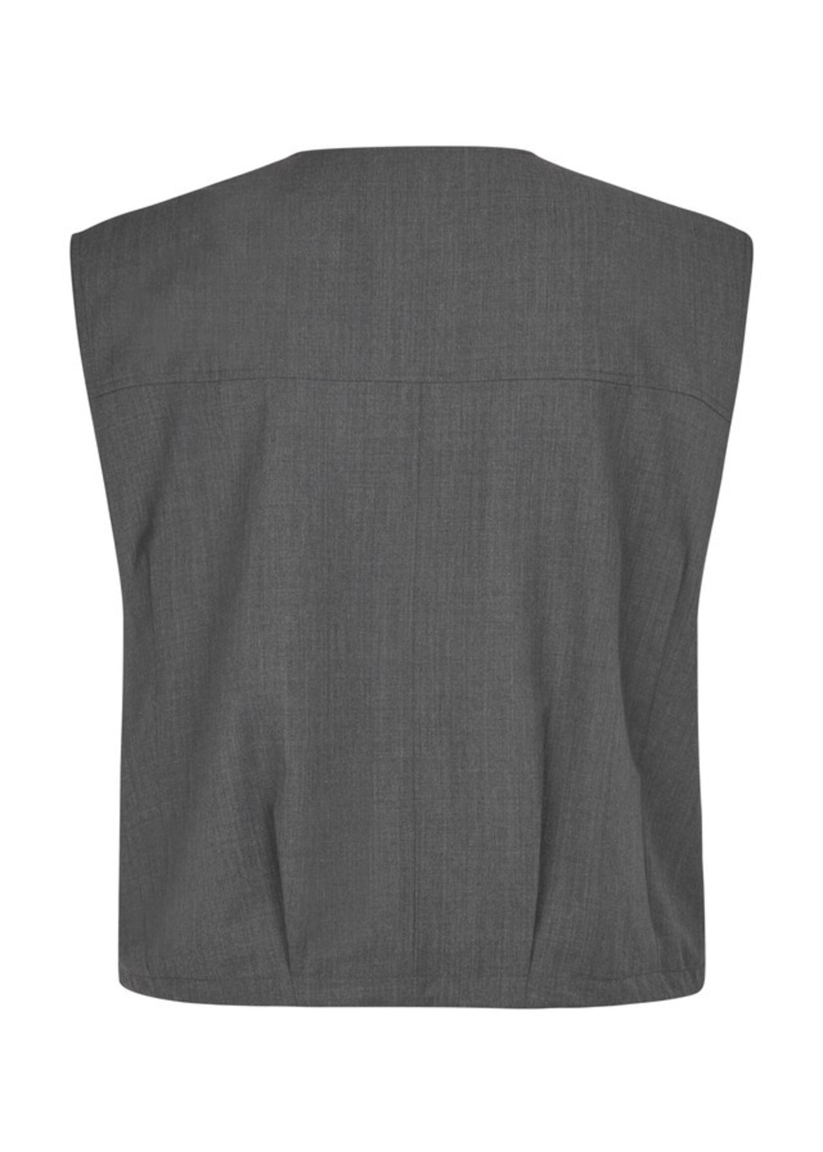 Samsøe Samsøe Sakelly Vest - Dark Grey Mel.