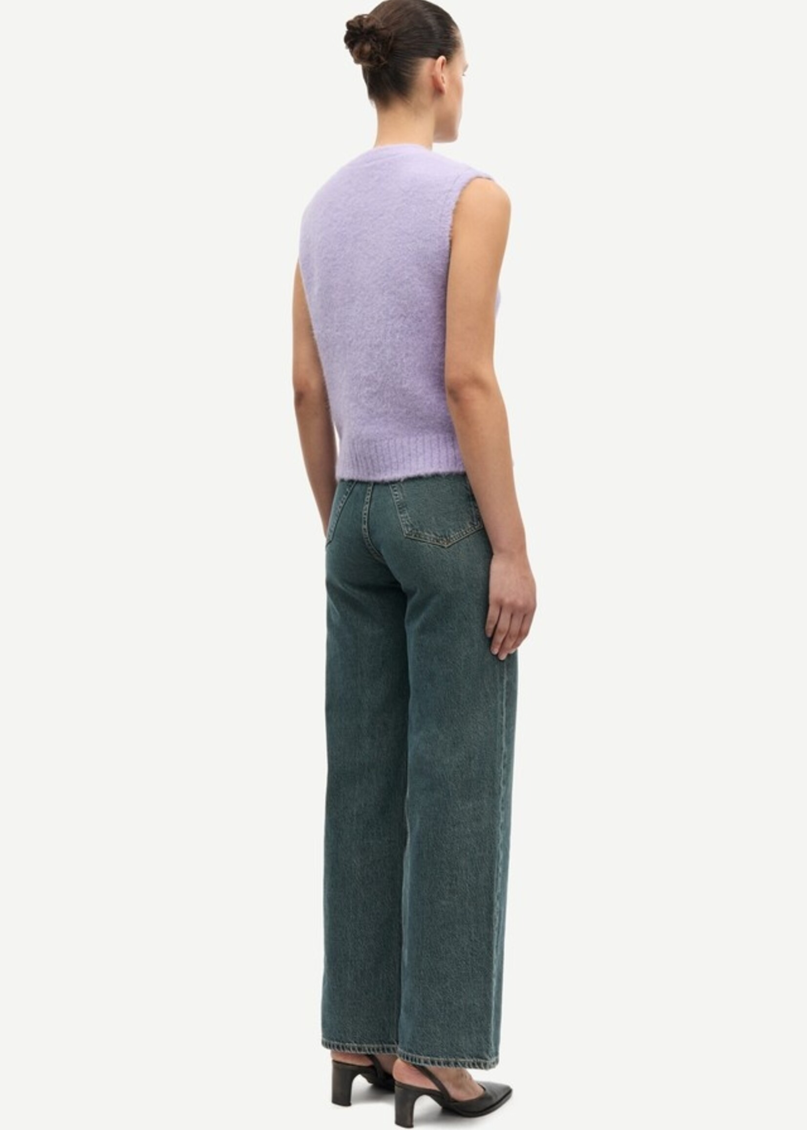 Samsøe Samsøe Sajeanne Vest - Wisteria