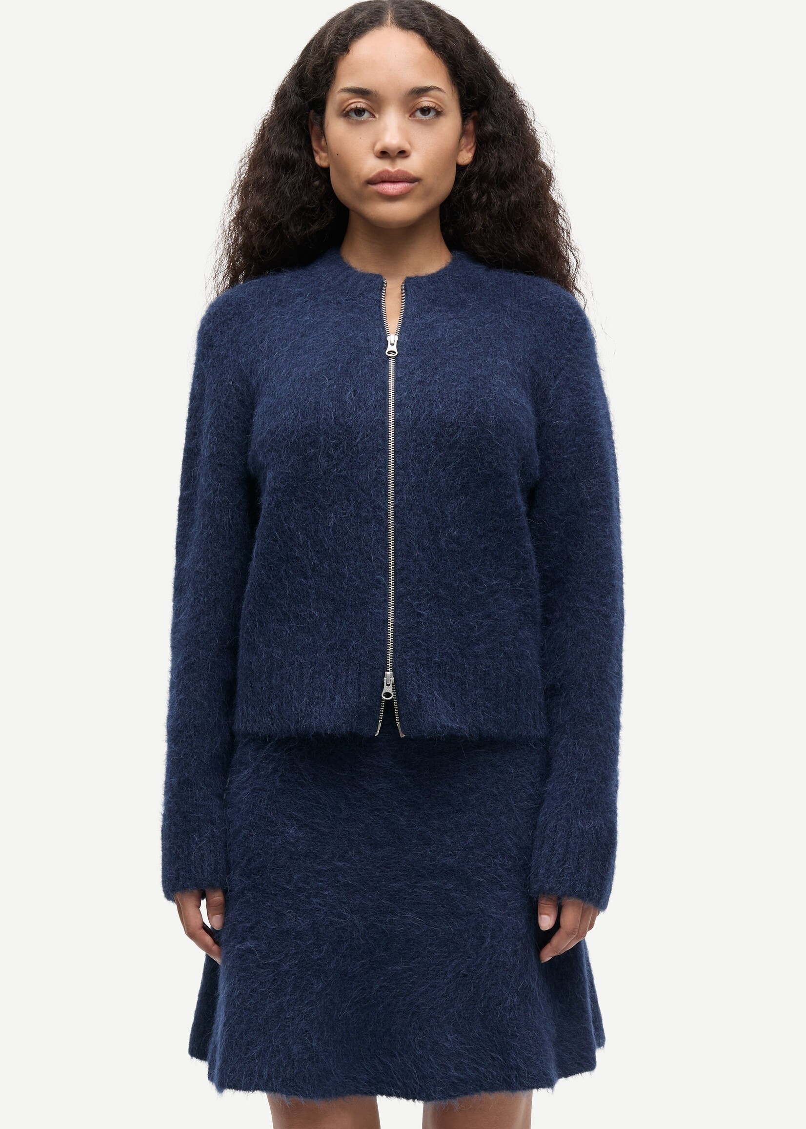 Samsøe Samsøe Sajeanine zip Cardigan - Salute