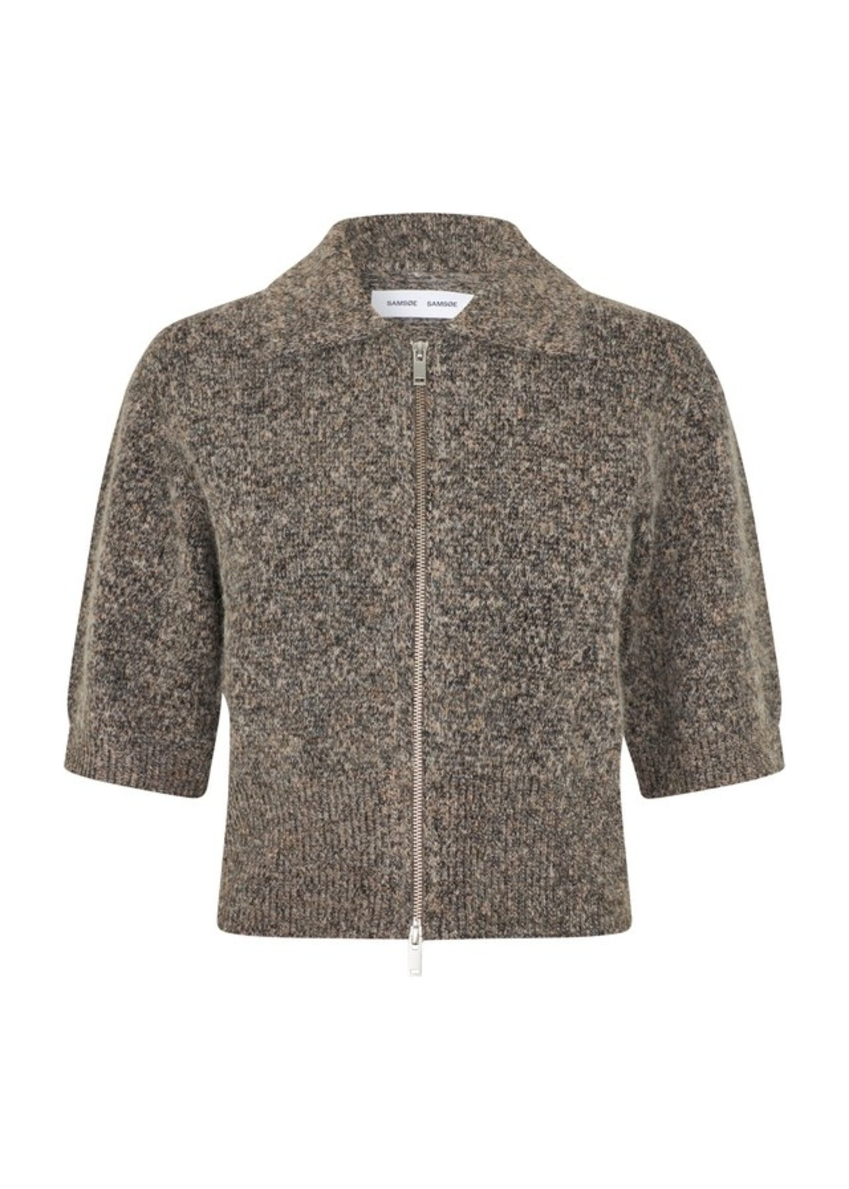Samsøe Samsøe Sakelsie ss Cardigan - Fossil Mel.
