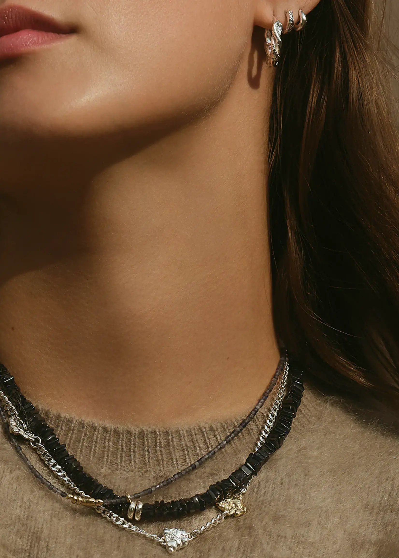 by1oak Earring - Remember - Silver