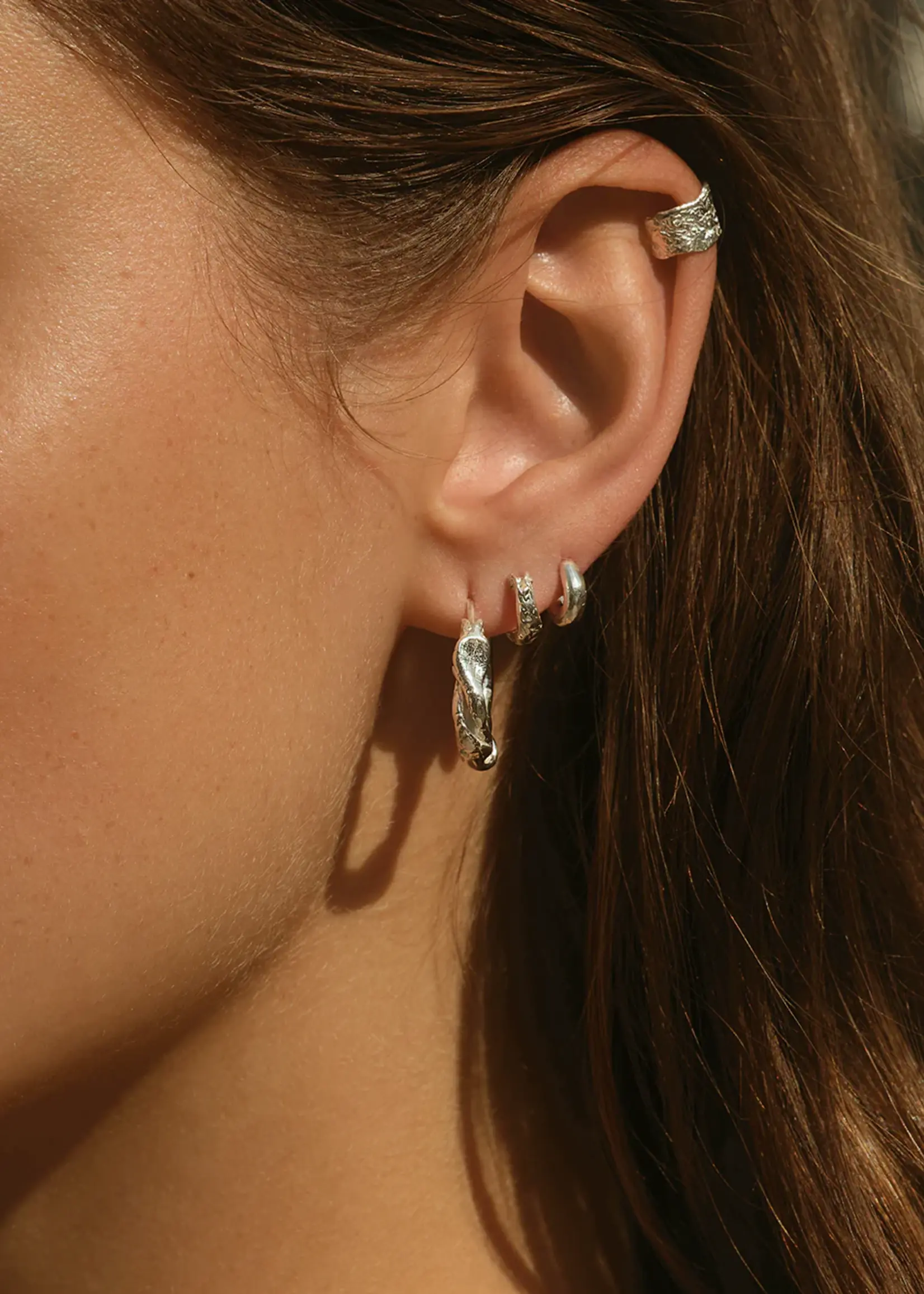 by1oak Earring - Remember - Silver