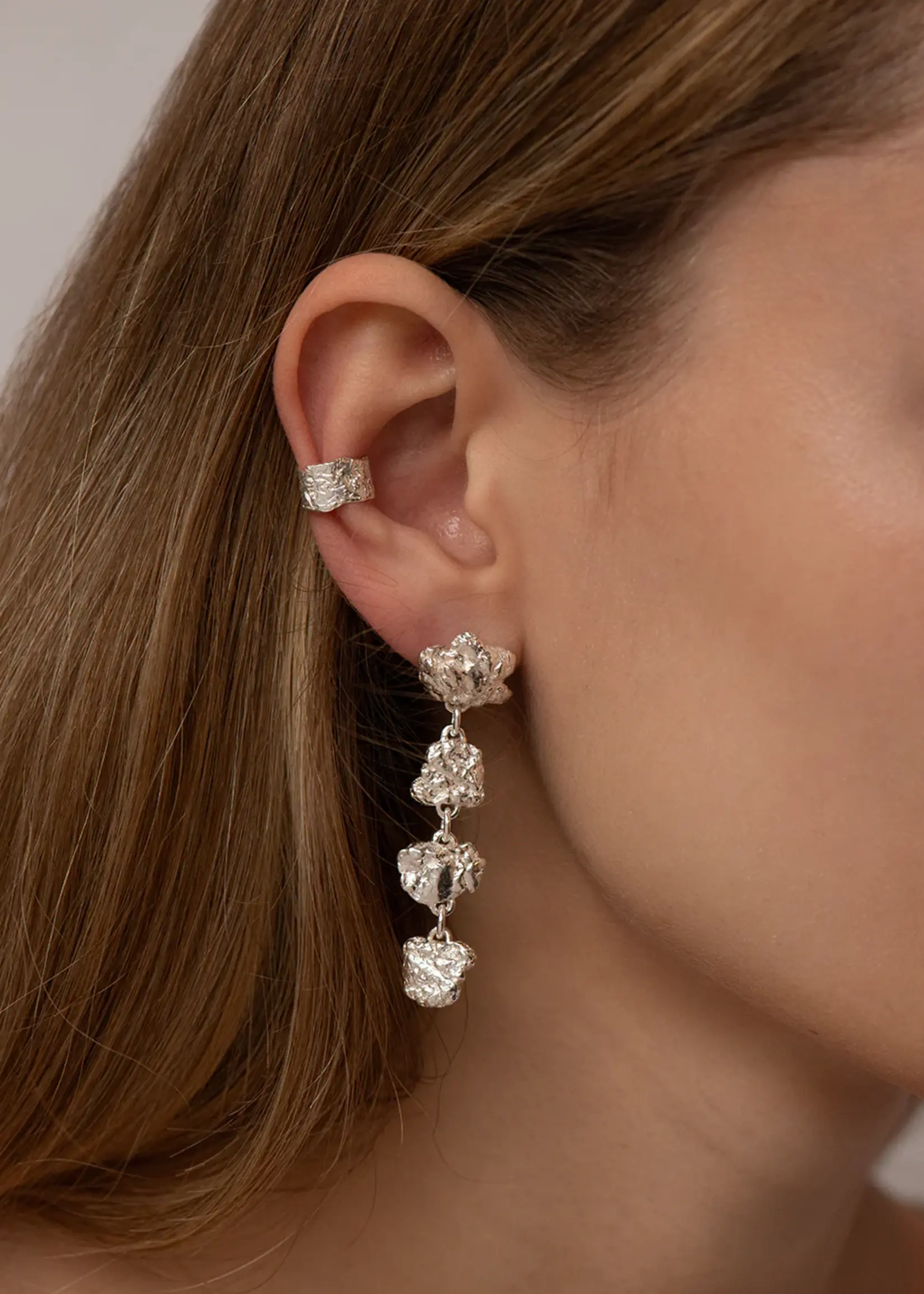 by1oak Earring Born To dance - silver