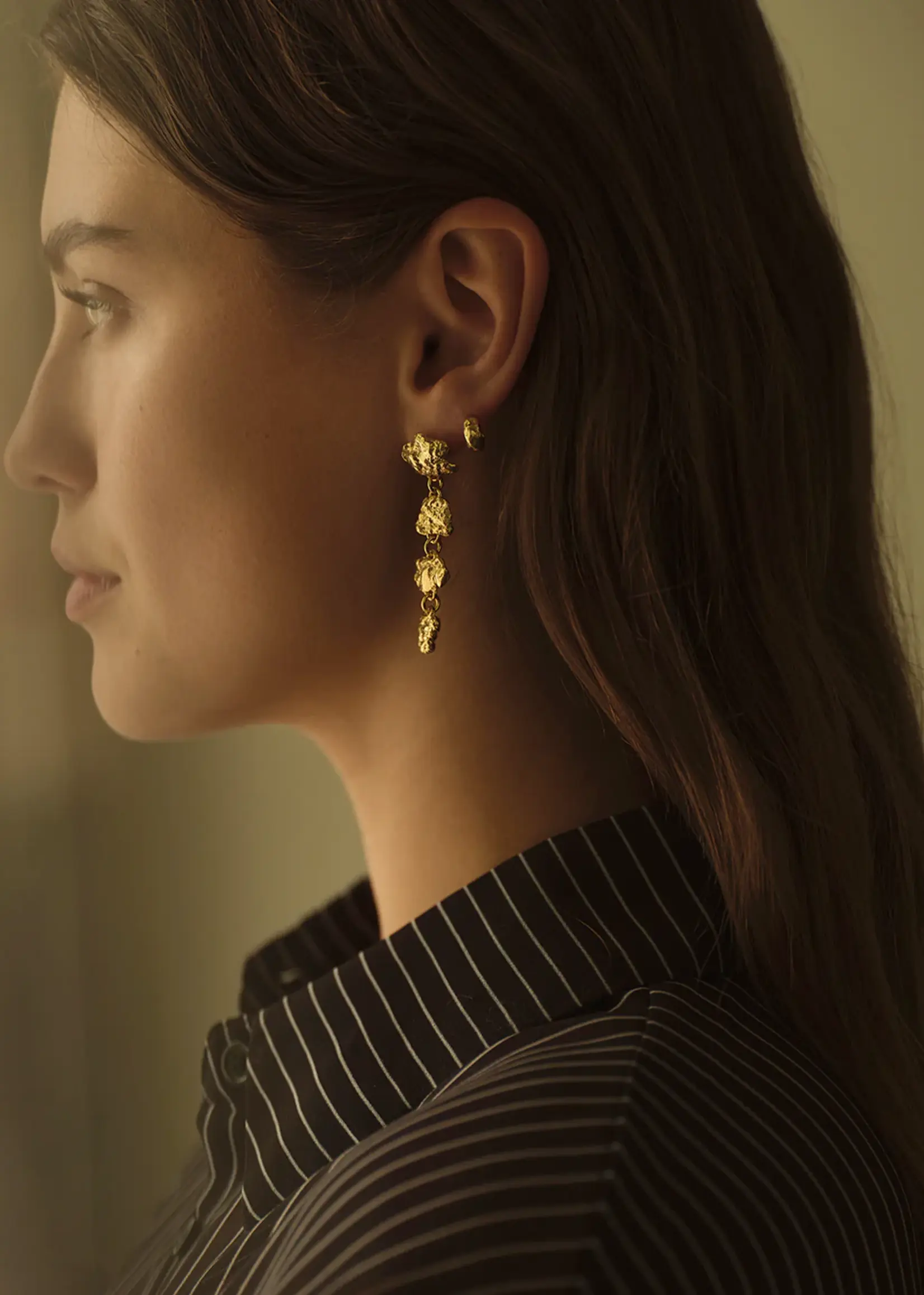 by1oak Earring - Born To dance - Gold