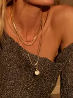 by1oak Happy Kid - Necklace - 50cm - Gold