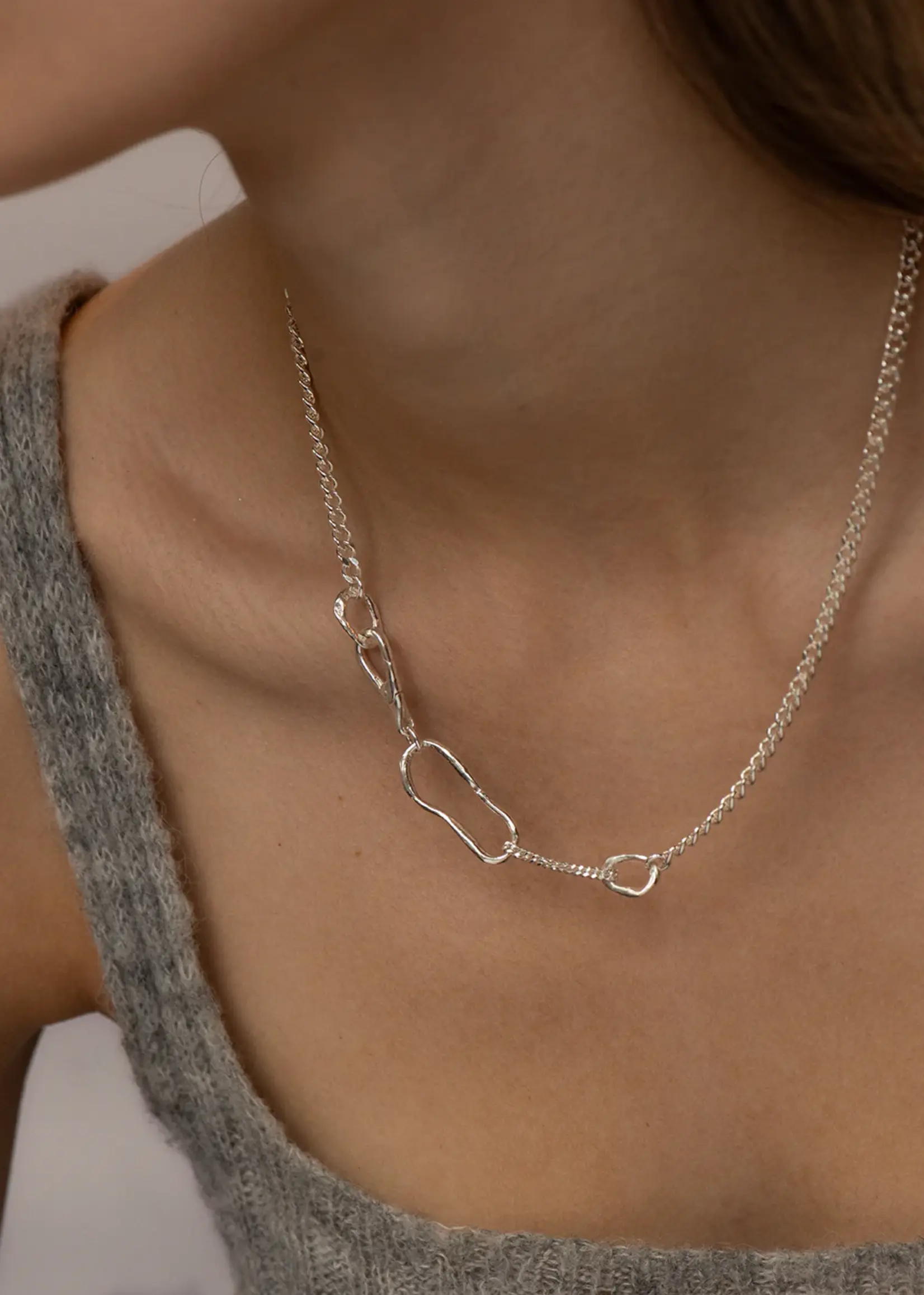 by1oak Majestic - Necklace - Silver