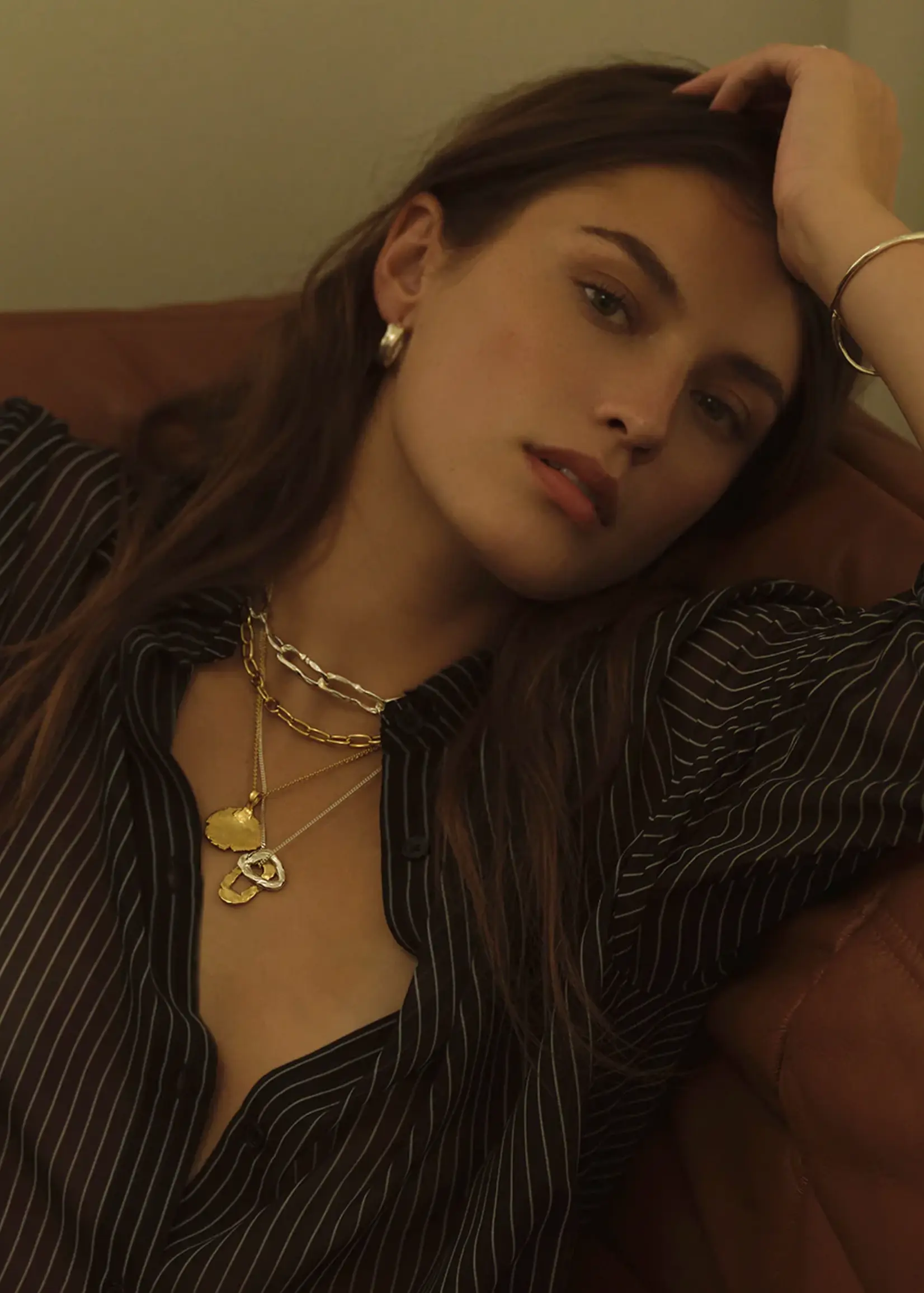 by1oak Same Vibe - Necklace - Gold Double