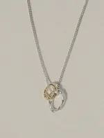 by1oak Same Vibe - Necklace - Silver Double