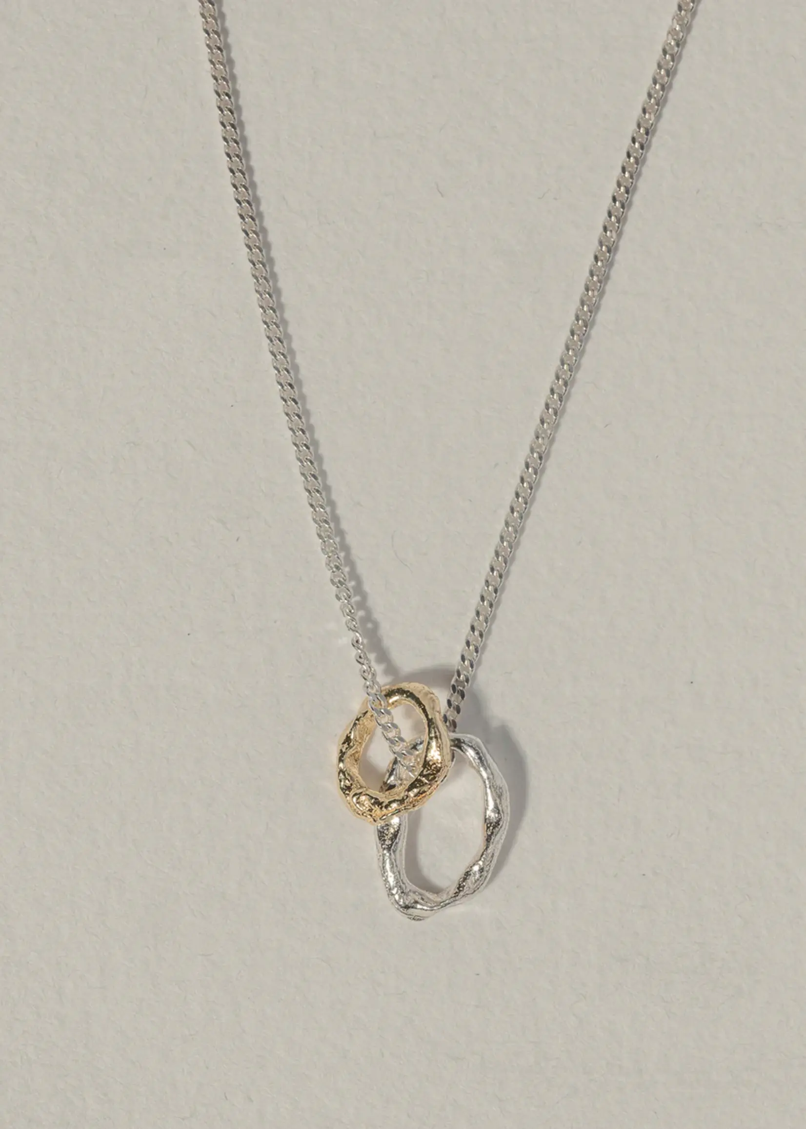 by1oak Same Vibe - Necklace - Silver Double