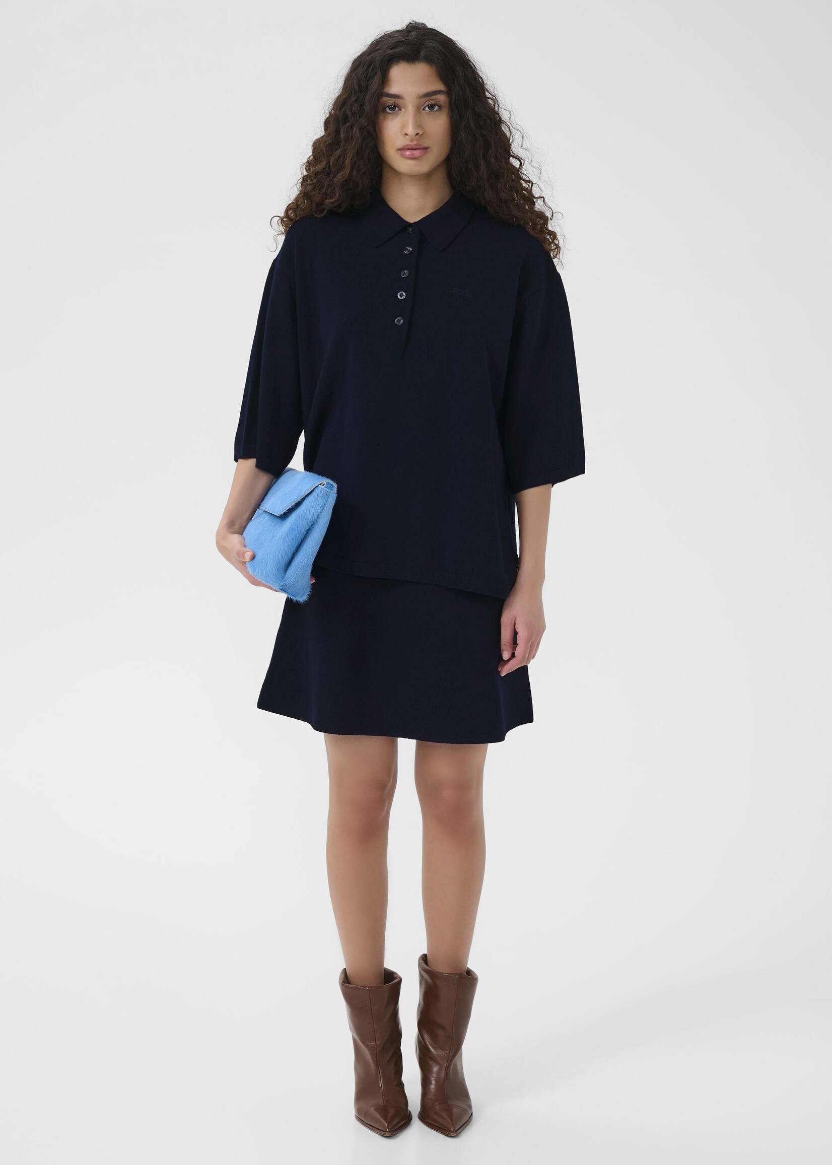 Gestuz GZmanzi polo - pullover - Sky Captain