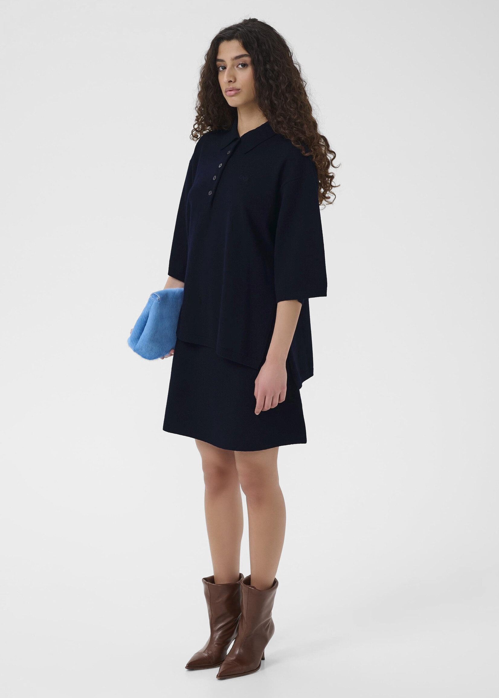 Gestuz GZmanzi polo - pullover - Sky Captain