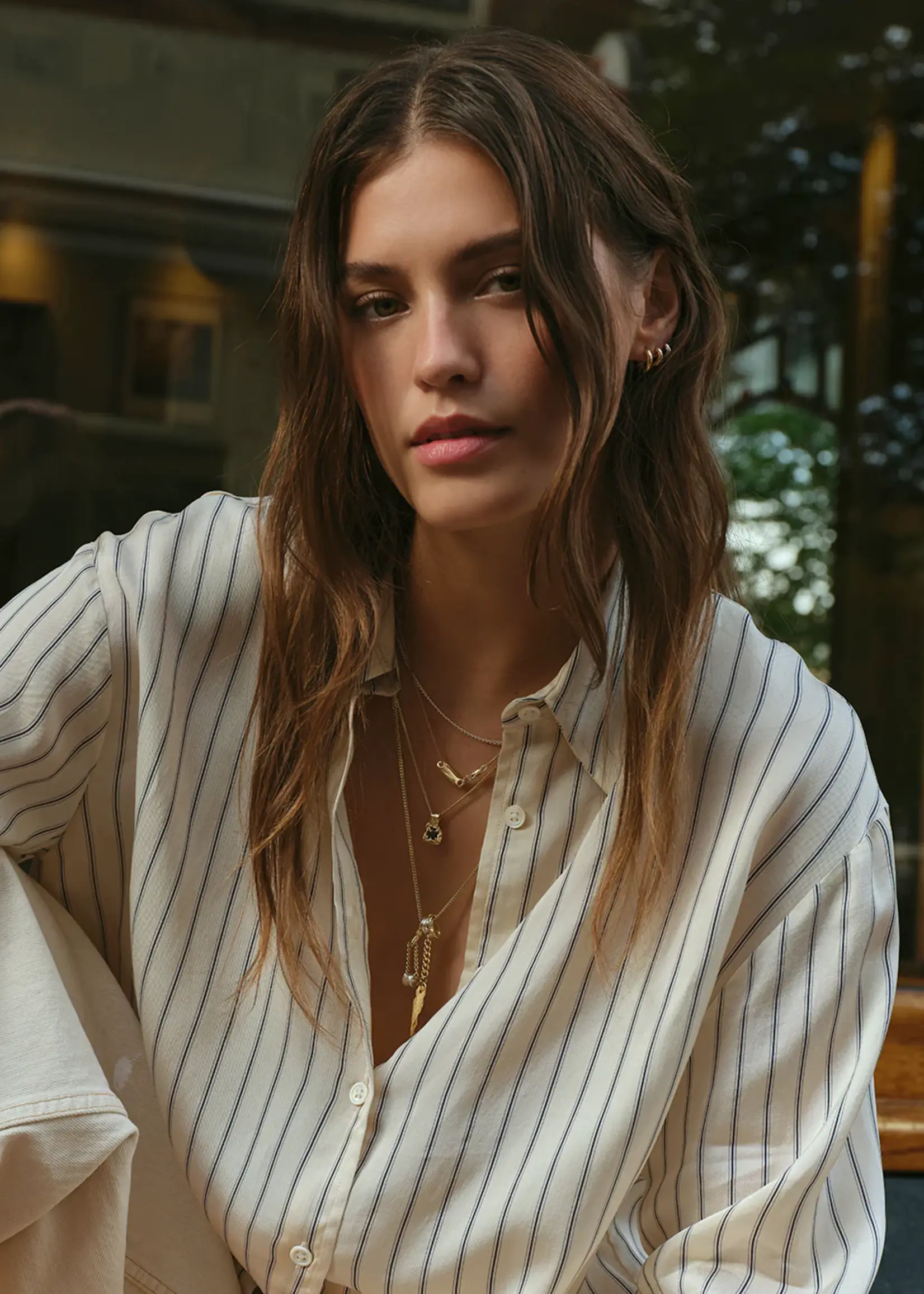 by1oak Necklace - Day & night - gold