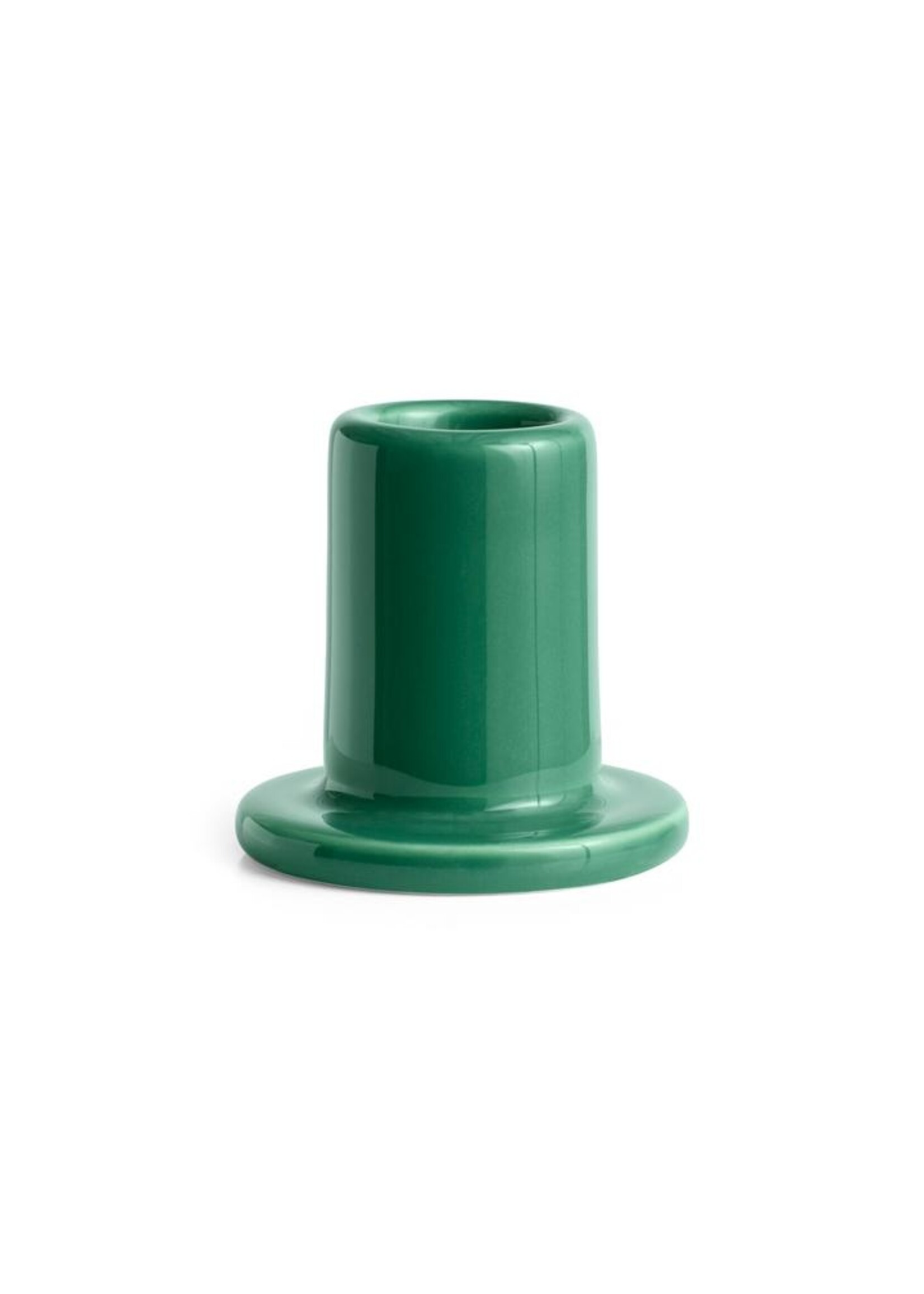 Hay Tube Candleholder - Small - Green