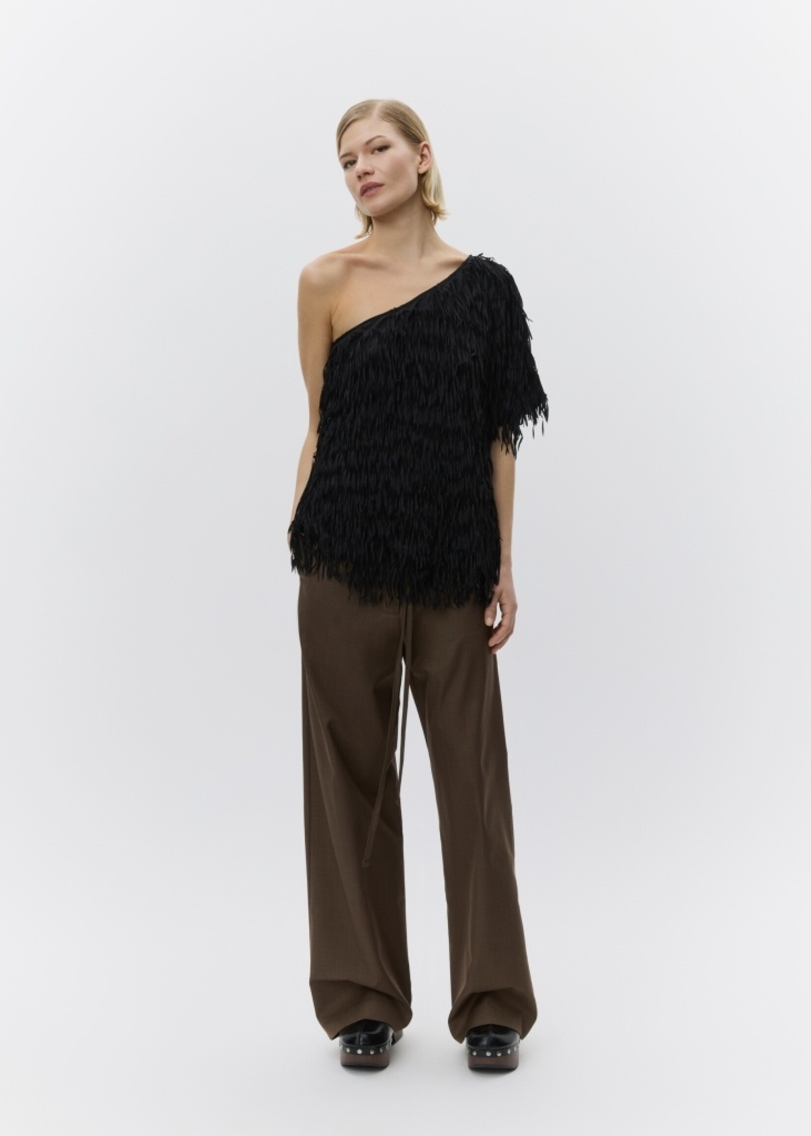 Day Bell - Delicate Fringes - Black