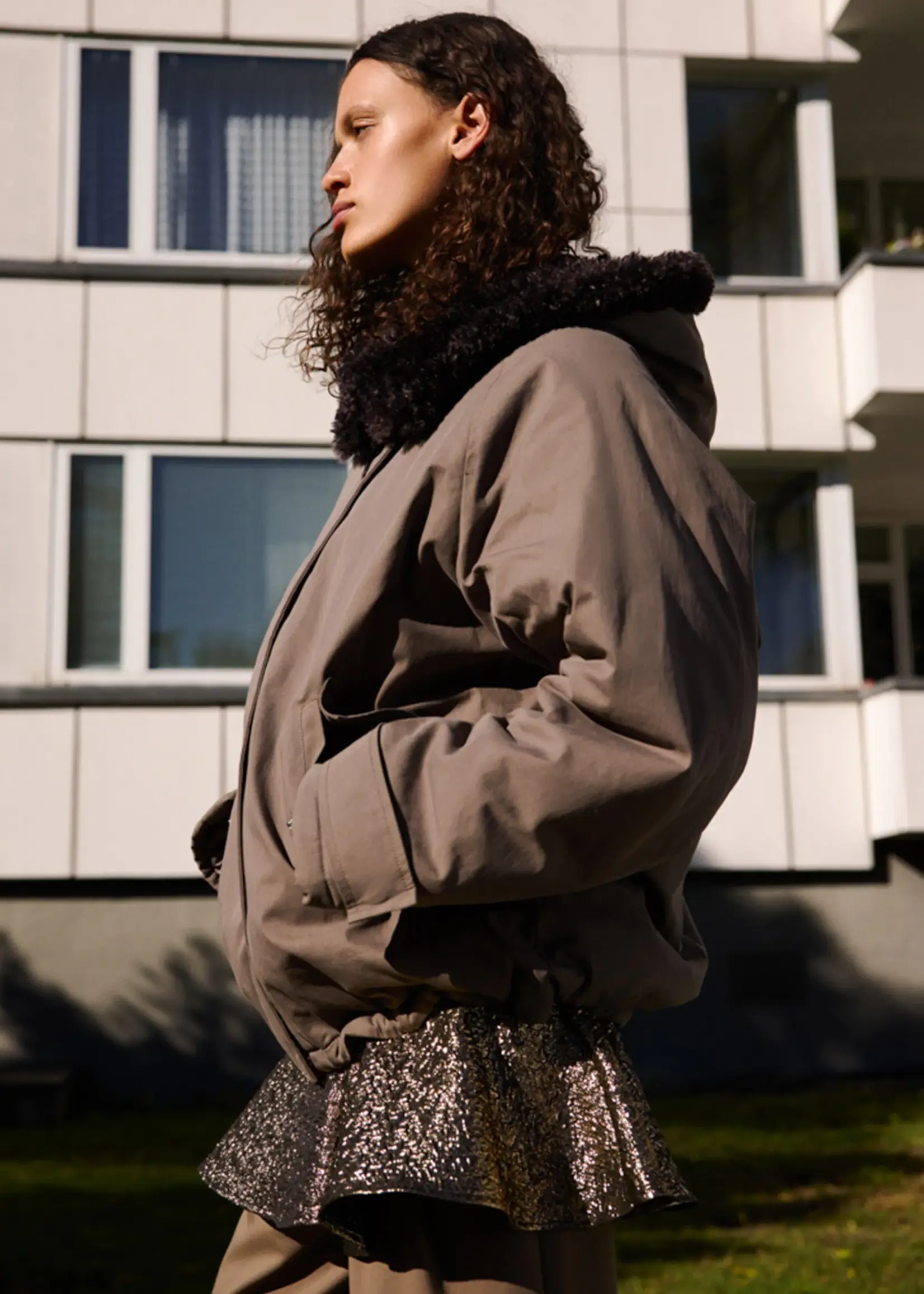 Edited Gina Parka - Morel