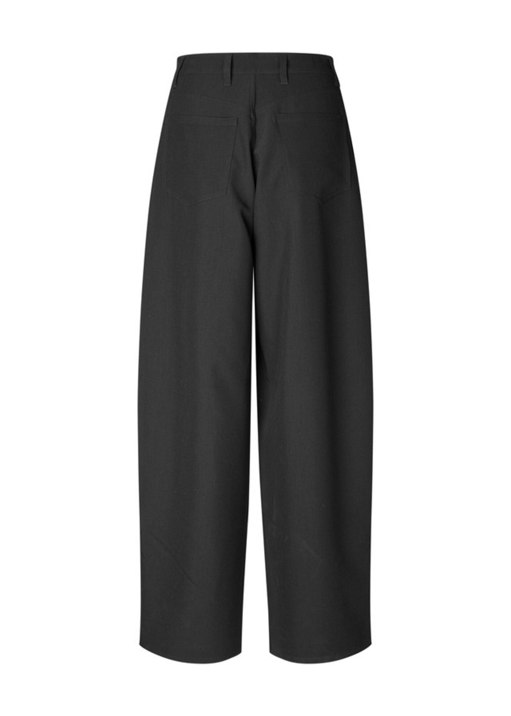 Samsøe Samsøe Saharper pleat trousers - Black
