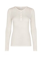 Samsøe Samsøe Sadodo ls top - Egret