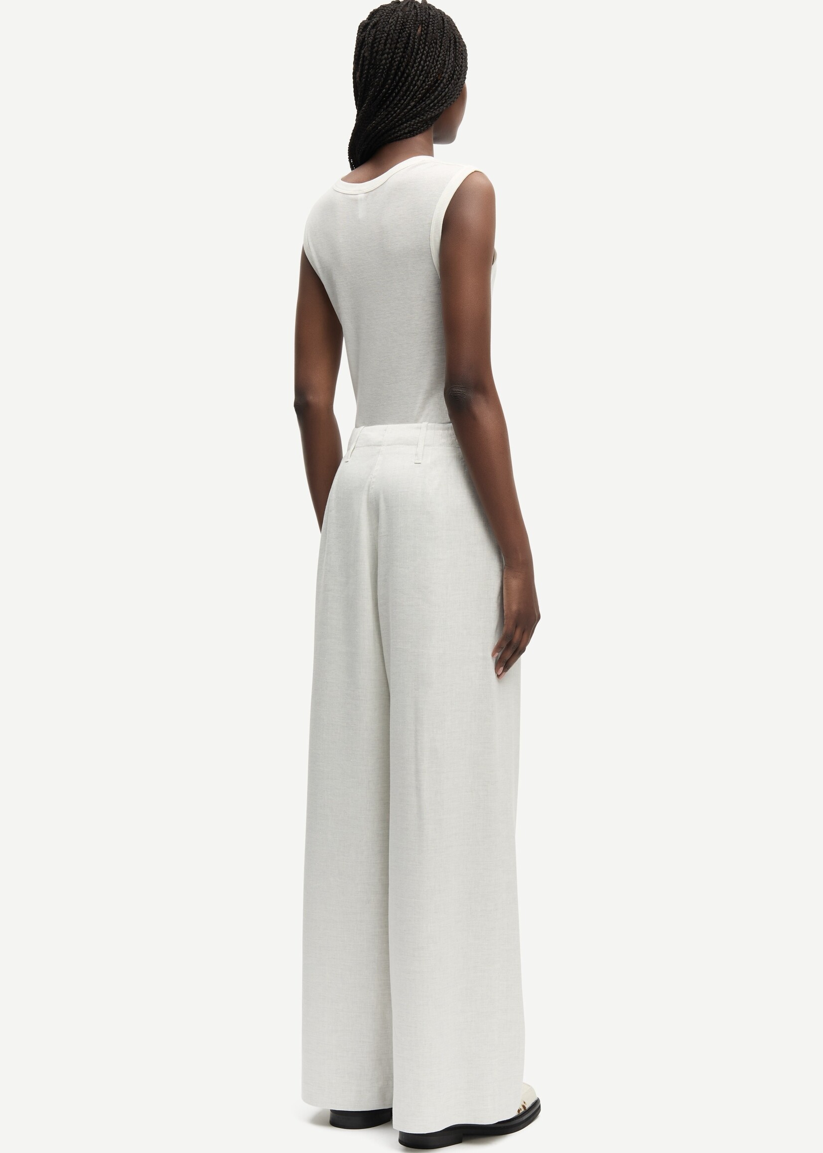 Samsøe Samsøe Sadou tank top - Egret