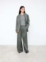 Camille - Green Pinstripes Pants