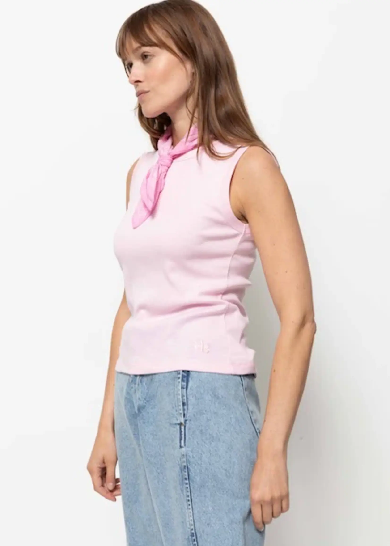 âme Litsa - pink bandana scarf
