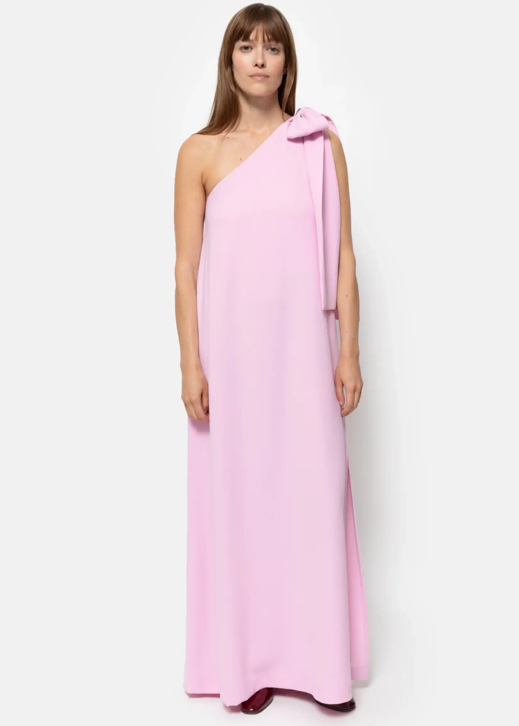 âme Nimes - pink one shoulder dress