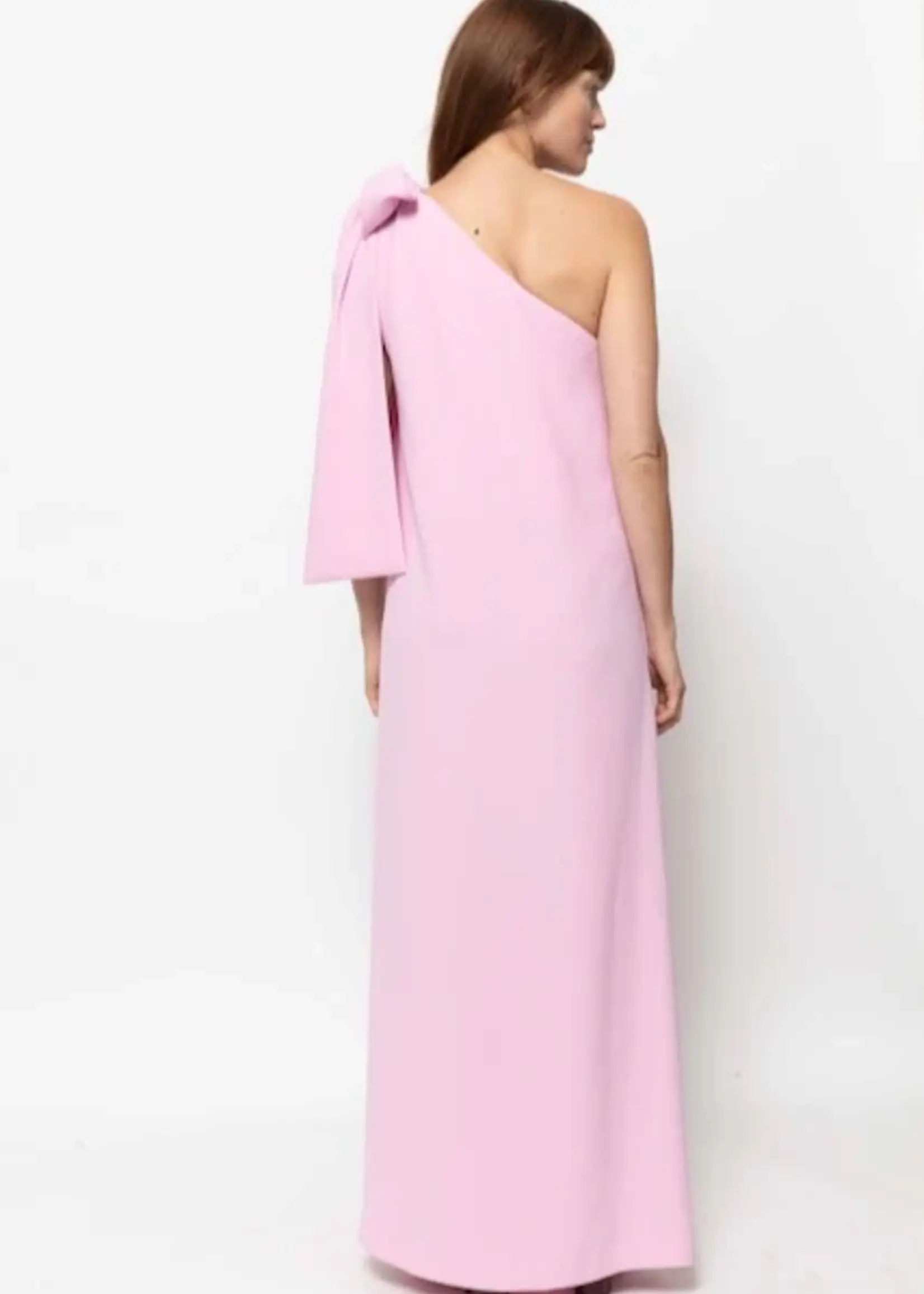 âme Nimes - pink one shoulder dress