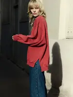 âme Ulla - Red oversized sweat