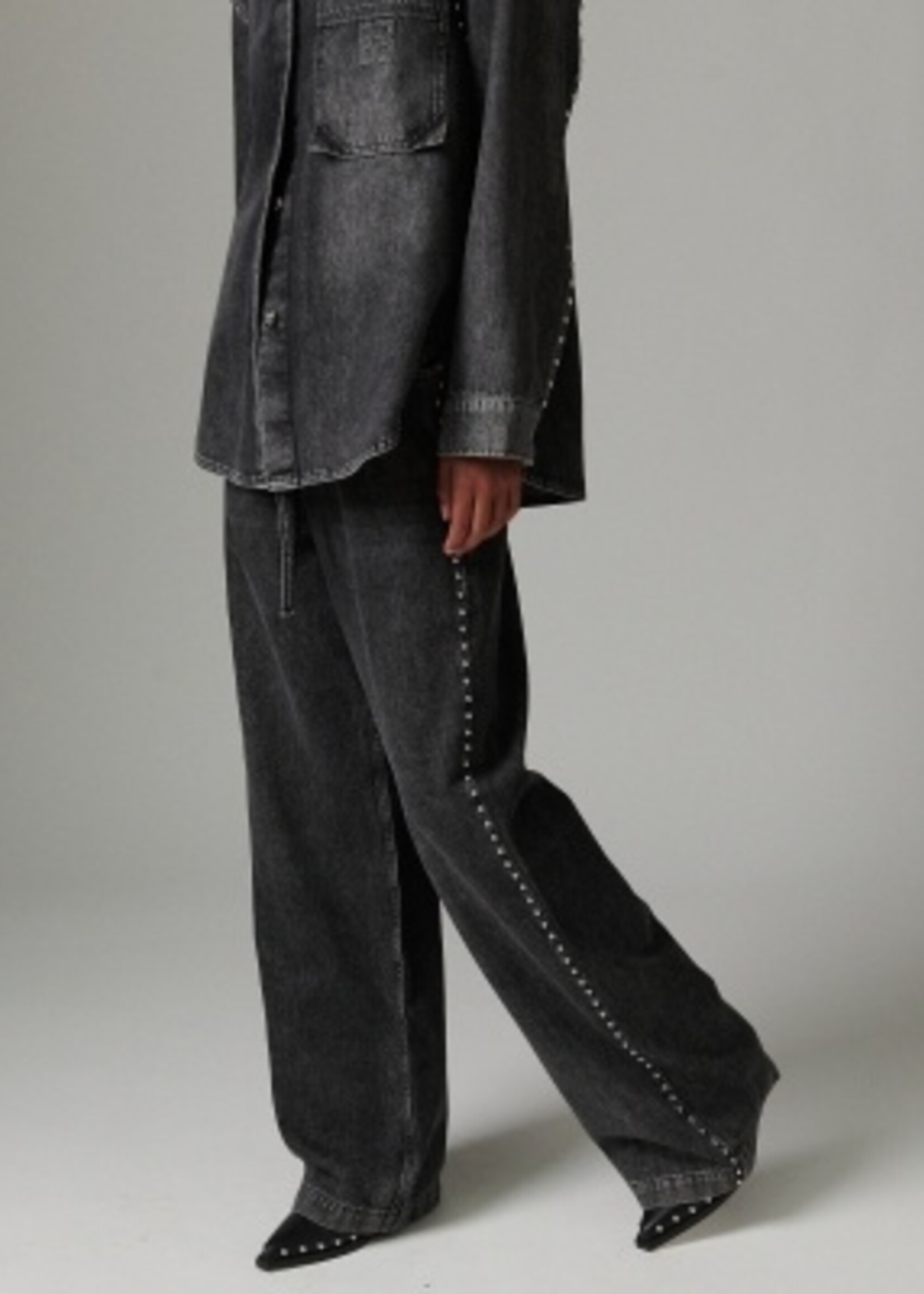 Day Elijah - embellished denim black