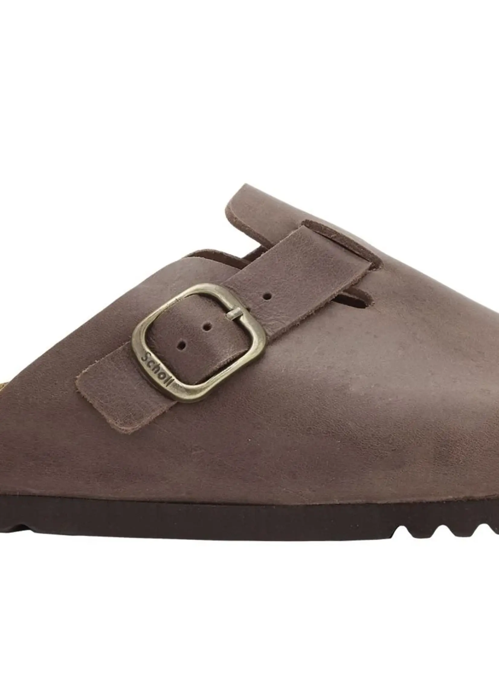 scholl Fae Clogs - Leather Caffe