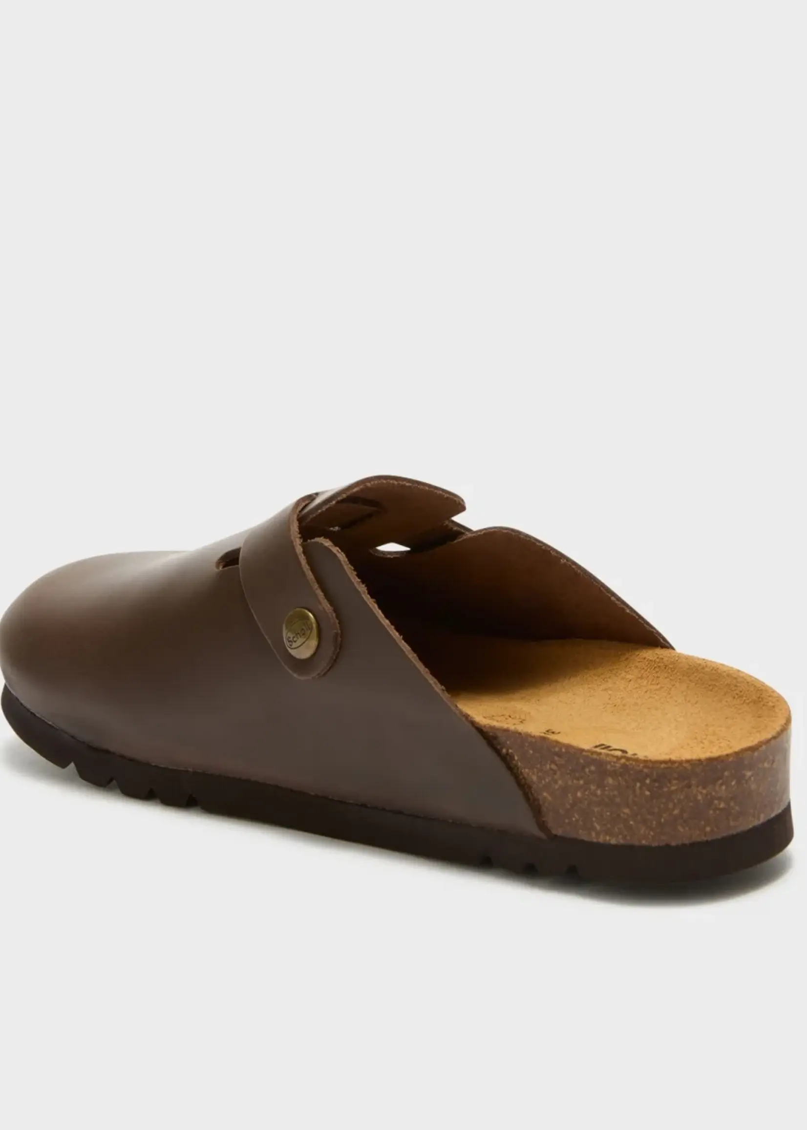 scholl Fae Clogs - Leather Caffe
