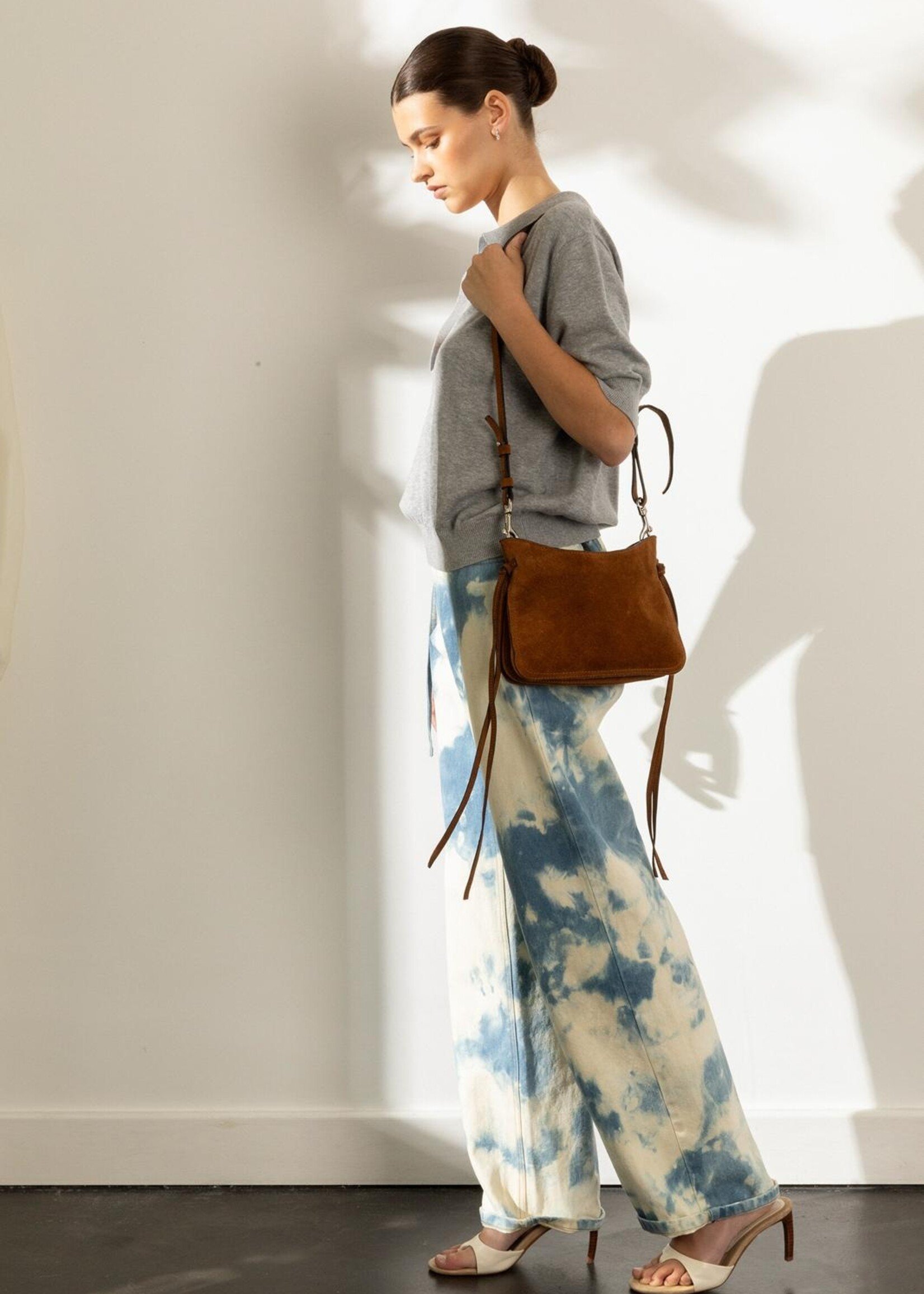 Mel Ishu - trouser - Bleach light