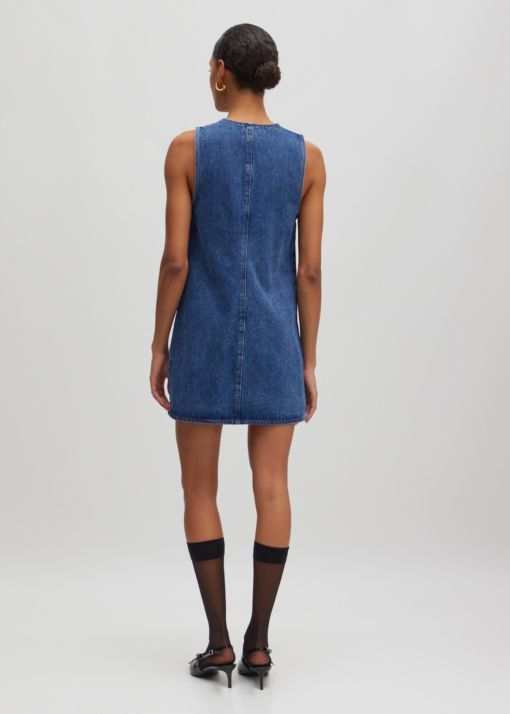 Edited Xristina Dress - denim