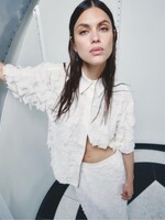 Day Figo - Chiffon Fringe - Jet stream