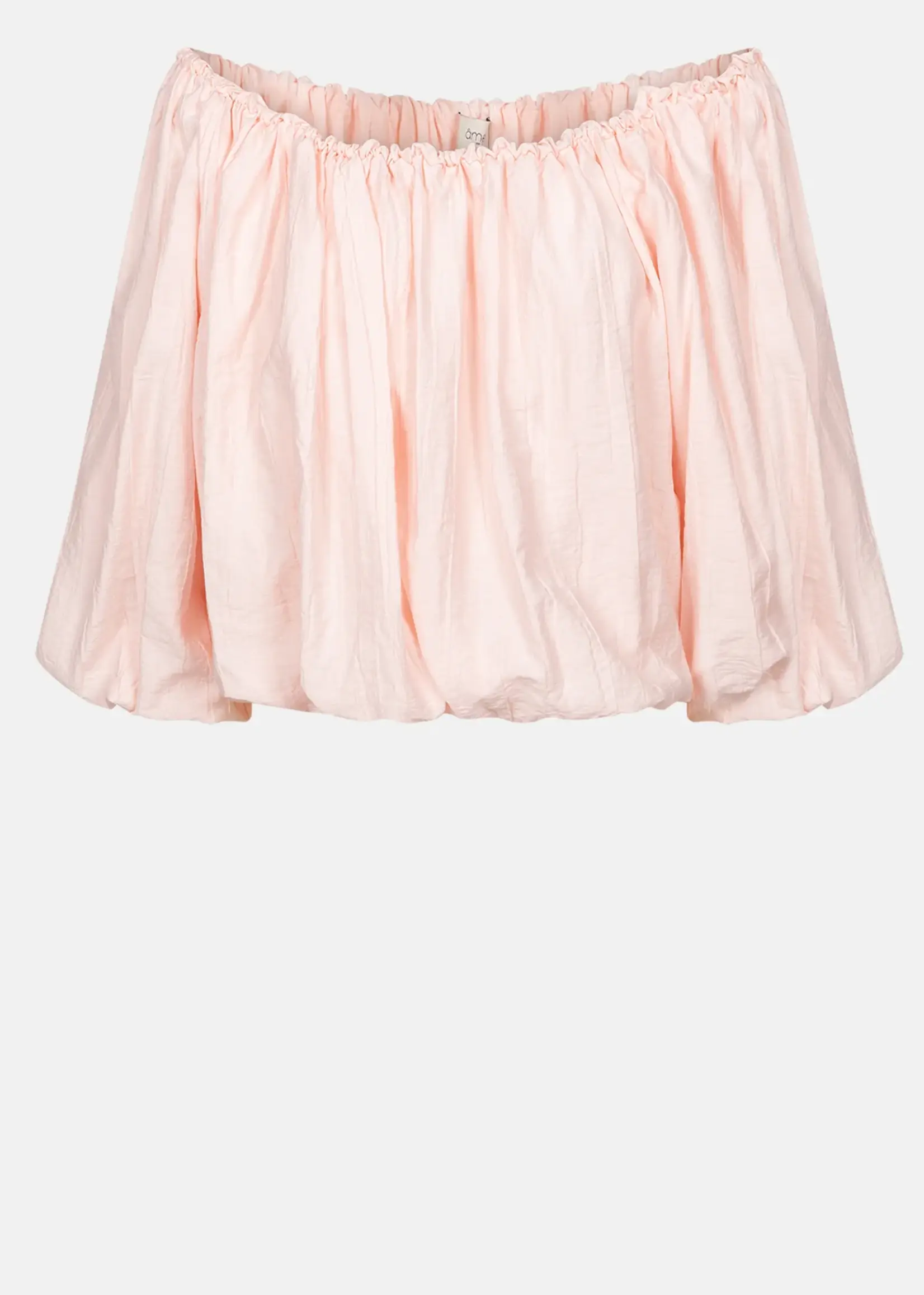 âme Now - light pink off shoulder top