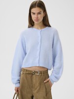 Gestuz GZDebbie short cardigan - Blue Finch Melange