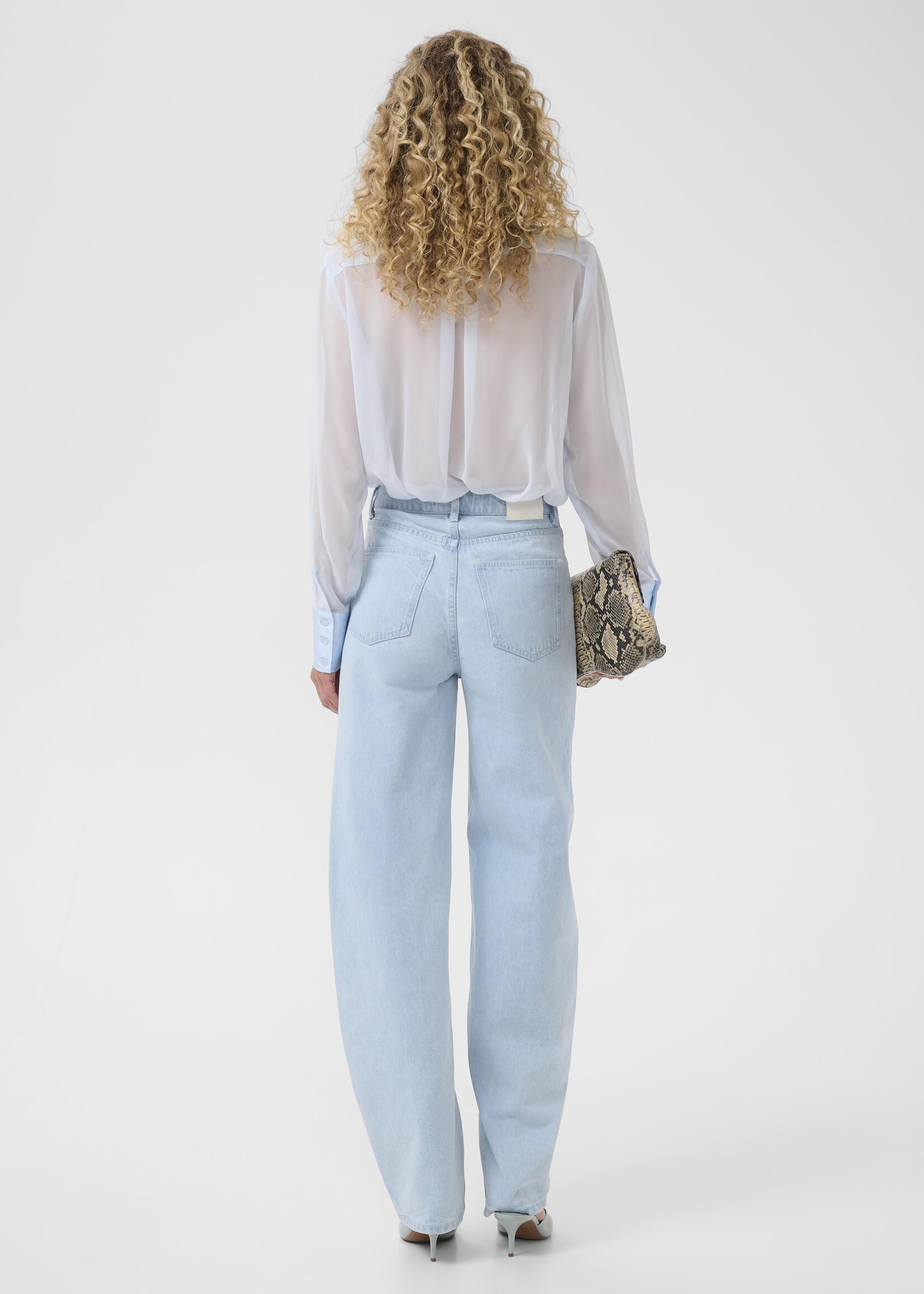 Gestuz GZChif - Shirt - Blue Finch