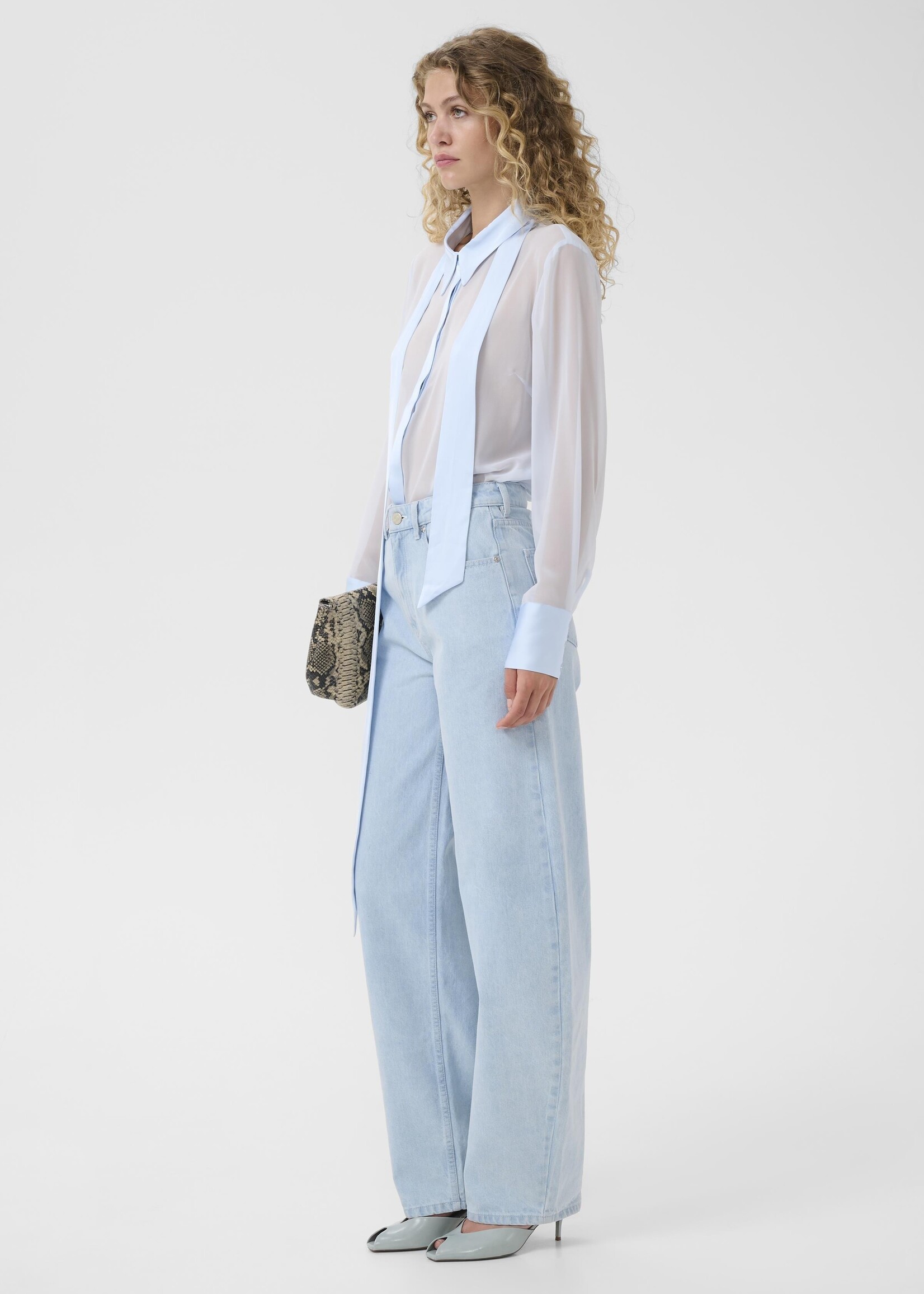 Gestuz GZChif - Shirt - Blue Finch