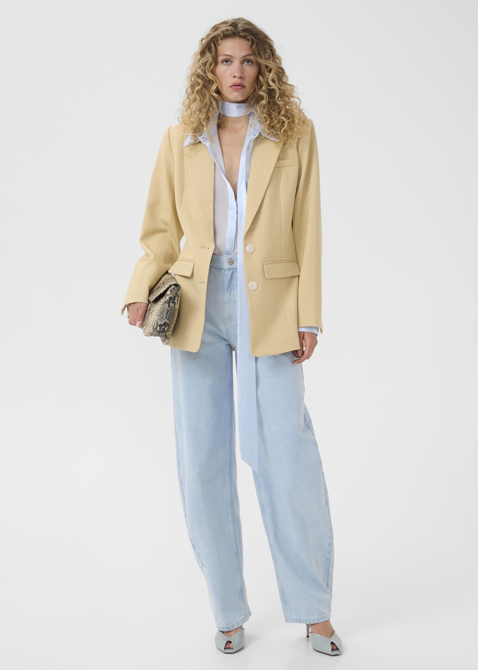 Gestuz GZChif - Shirt - Blue Finch