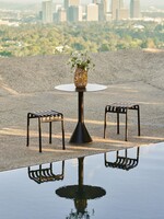 Hay Splash Vase - Large - Light Pink and yellow