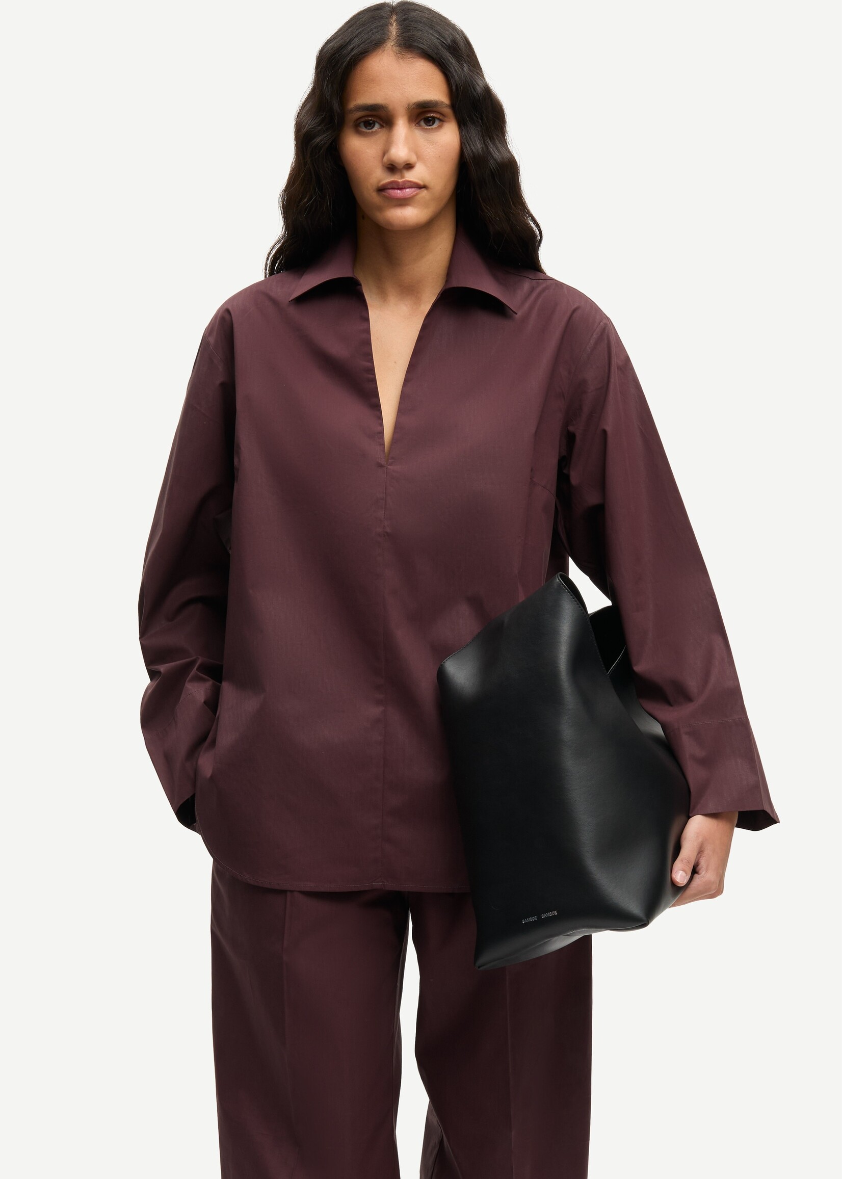 Samsøe Samsøe Sasully blouse - Fudge