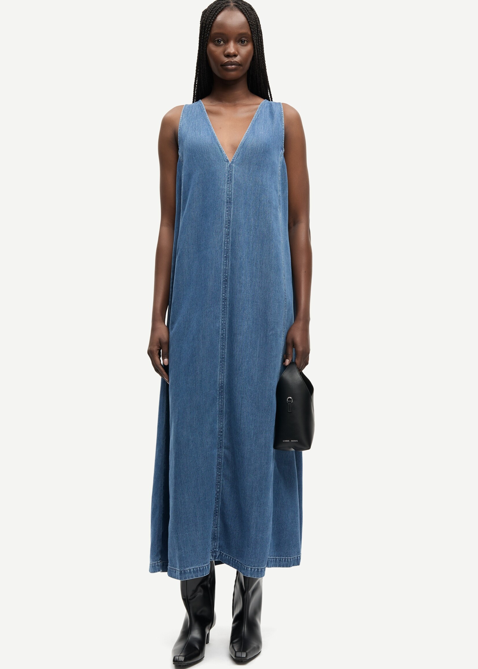 Samsøe Samsøe Saskylar dress - Medium denim blue