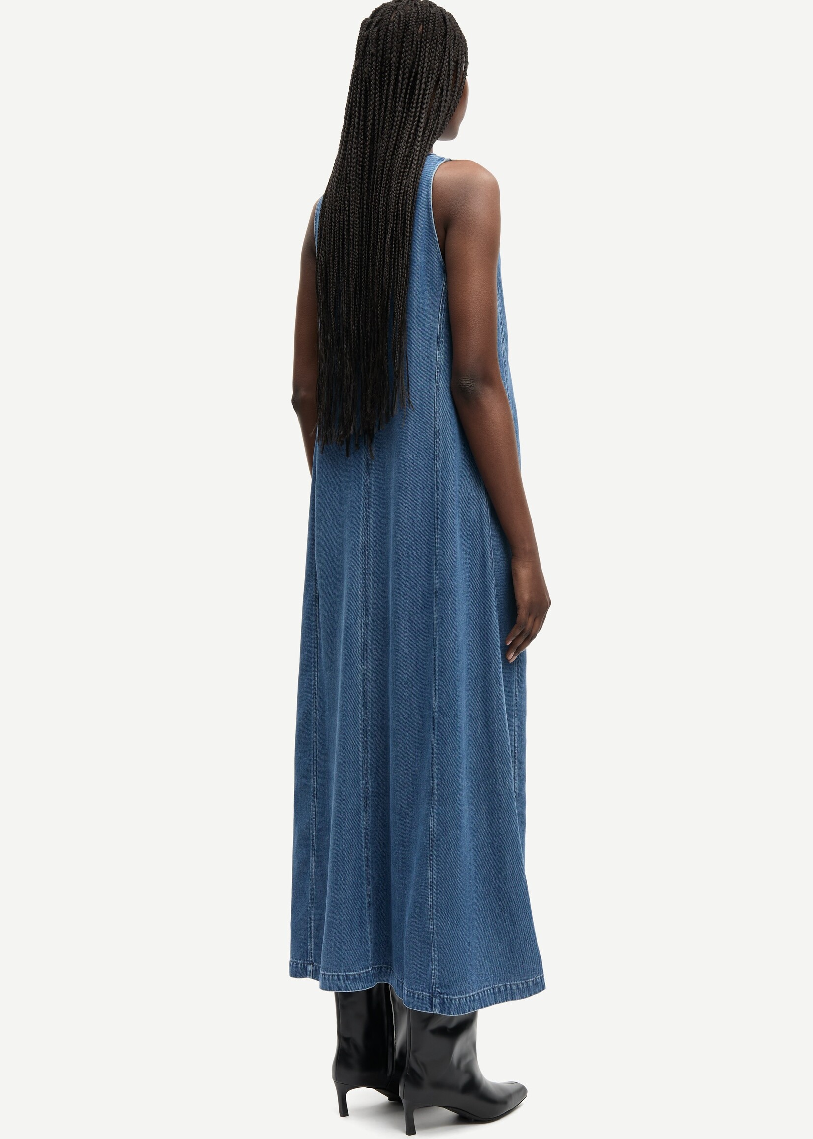 Samsøe Samsøe Saskylar dress - Medium denim blue