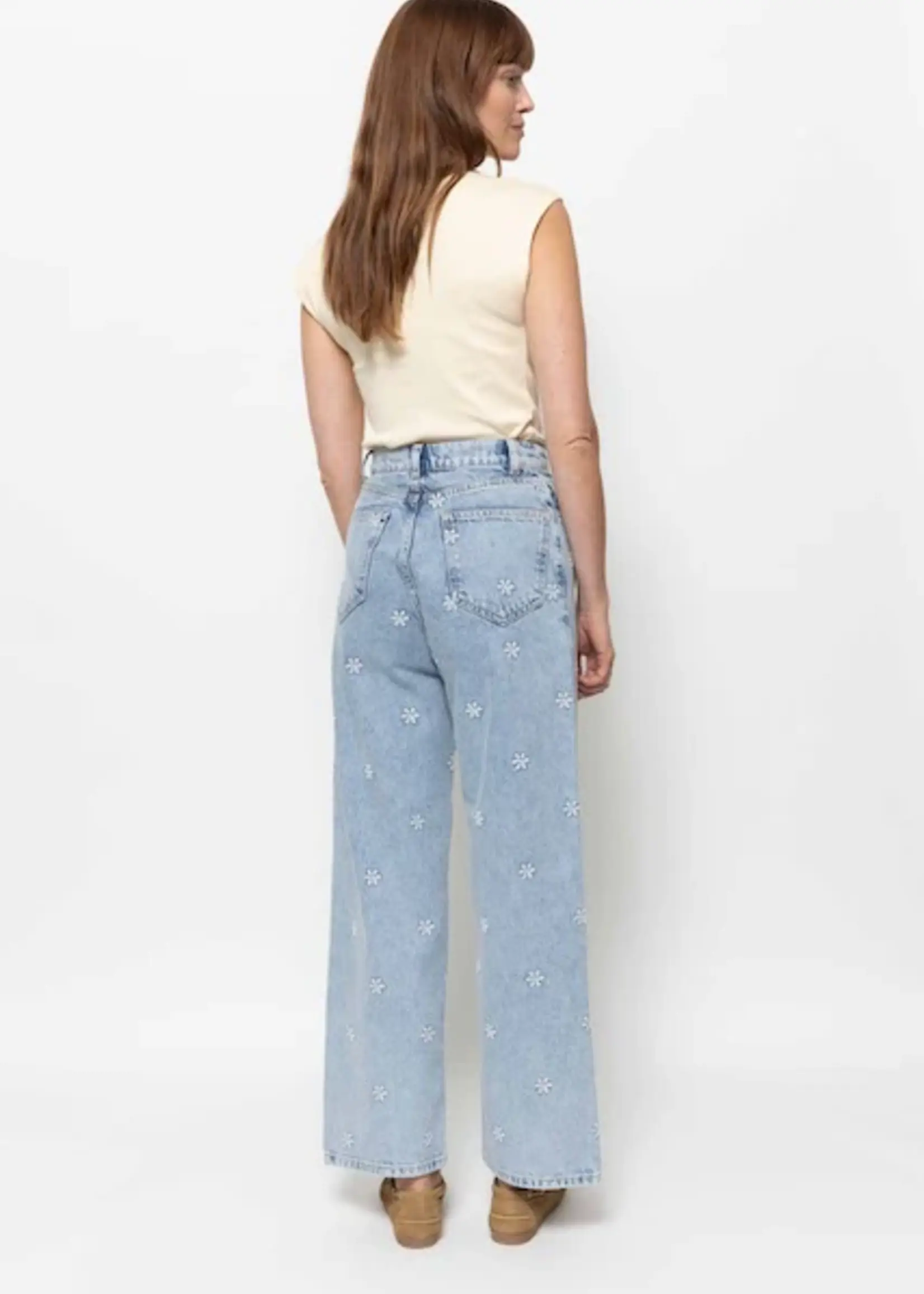 âme Mimi - Embroidered Denim