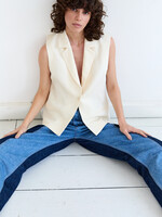 Joey - 2 colour - mid blue/light blue