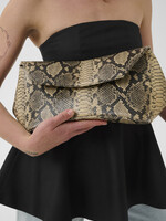 Gestuz GZWeda clutch - snake print