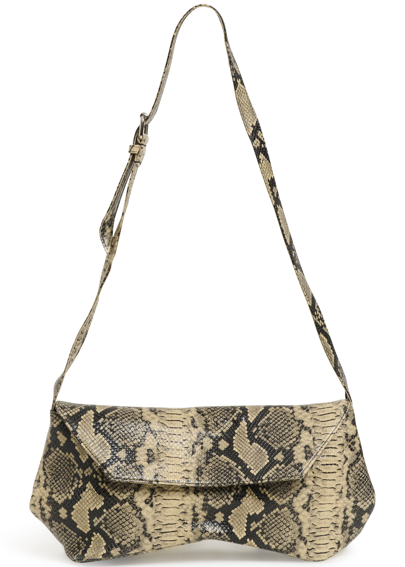 Gestuz GZWeda clutch - snake print