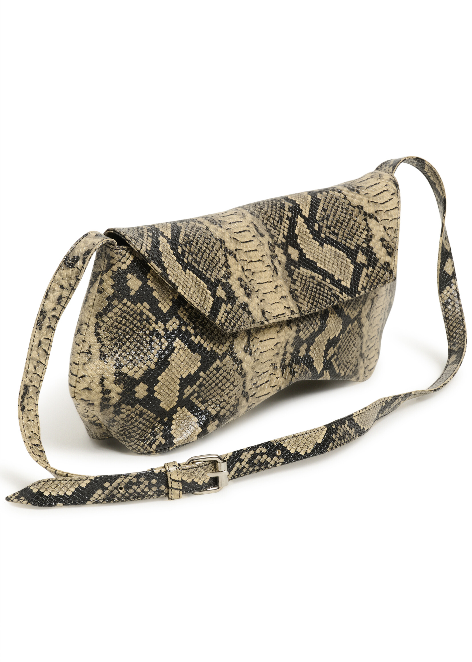 Gestuz GZWeda clutch - snake print