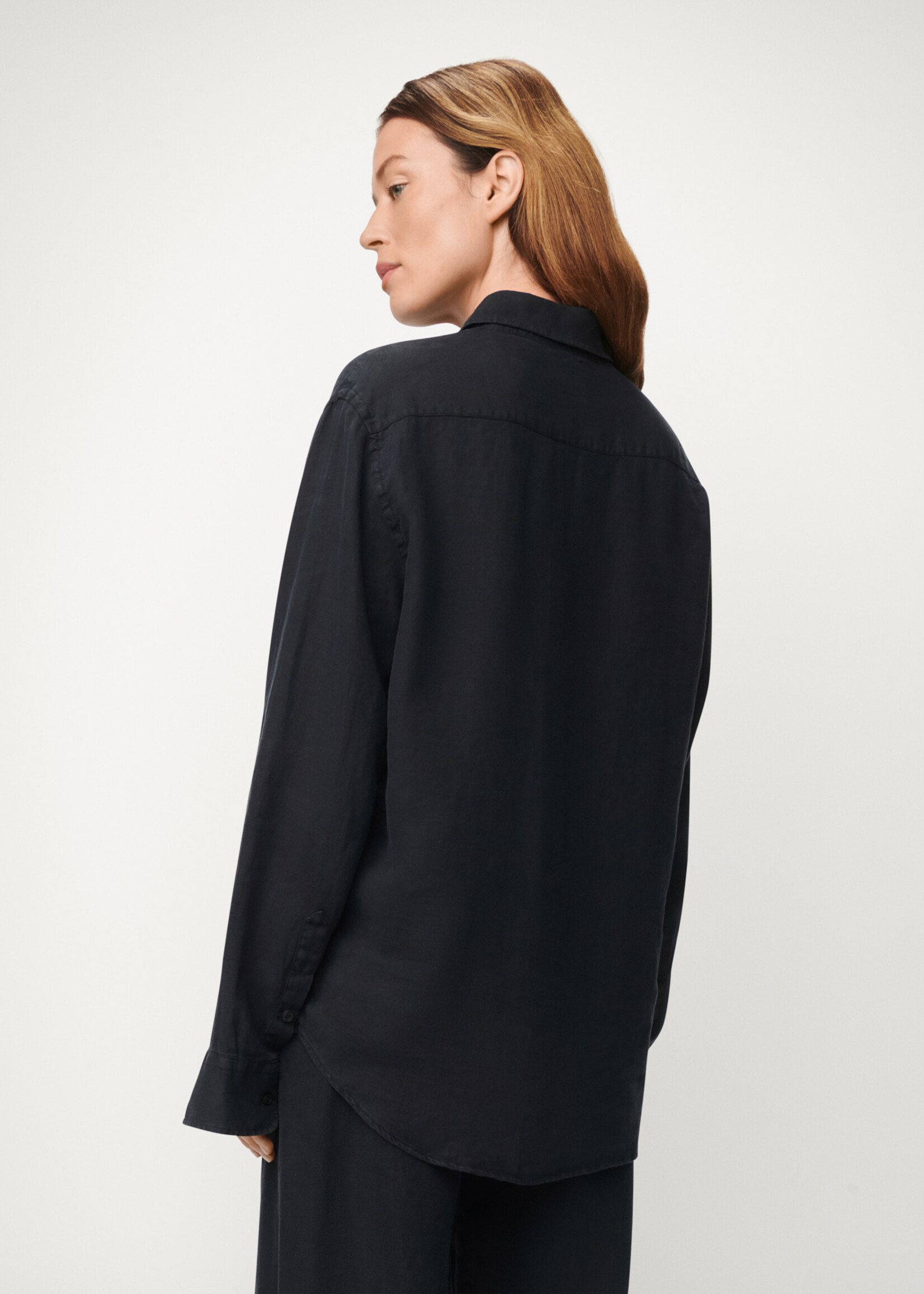 lois Lucas Shirt - Navy - Linen